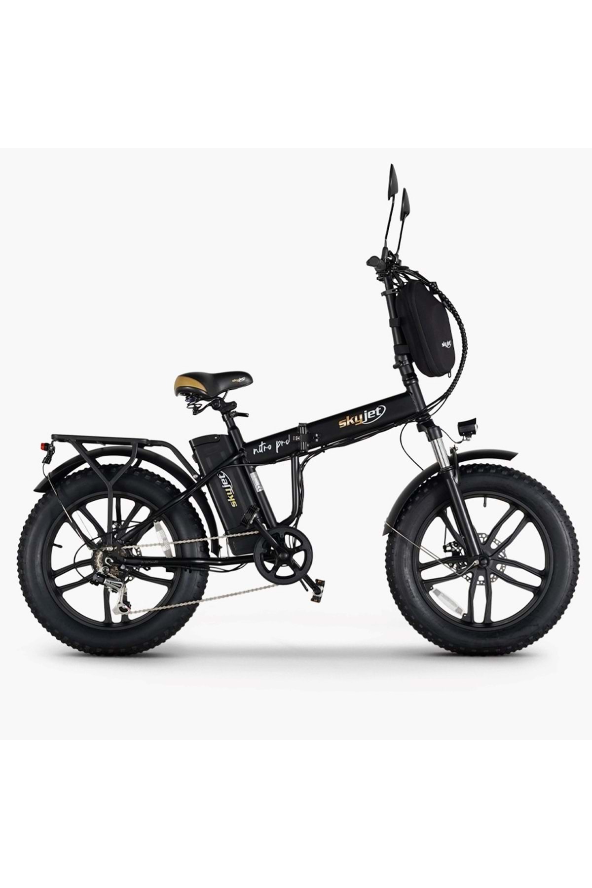 Skyjet Nitro Pro Pedal Destekli̇ Elektri̇kli̇ Bi̇si̇klet (si̇yah)