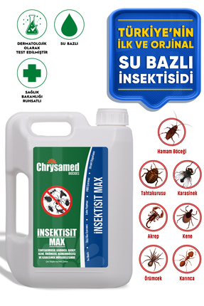 Chrysamed Insektisit Max 2 Lt Böcek Ilacı Tahtakurusu, Karınca, Akrep, Kene, ...