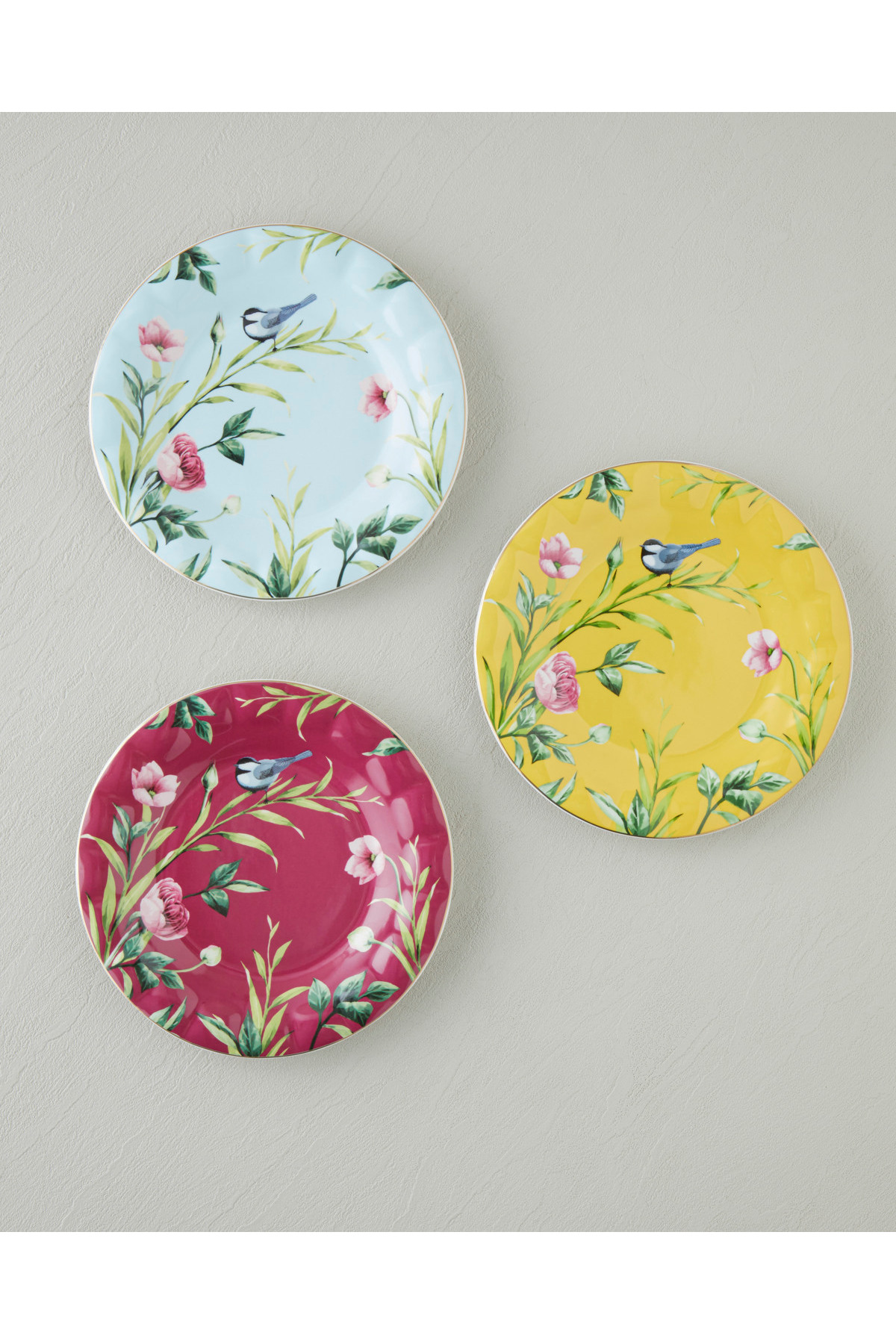English Home Vanilla New Bone China Pasta Tabağı 20 cm Açık Mavi