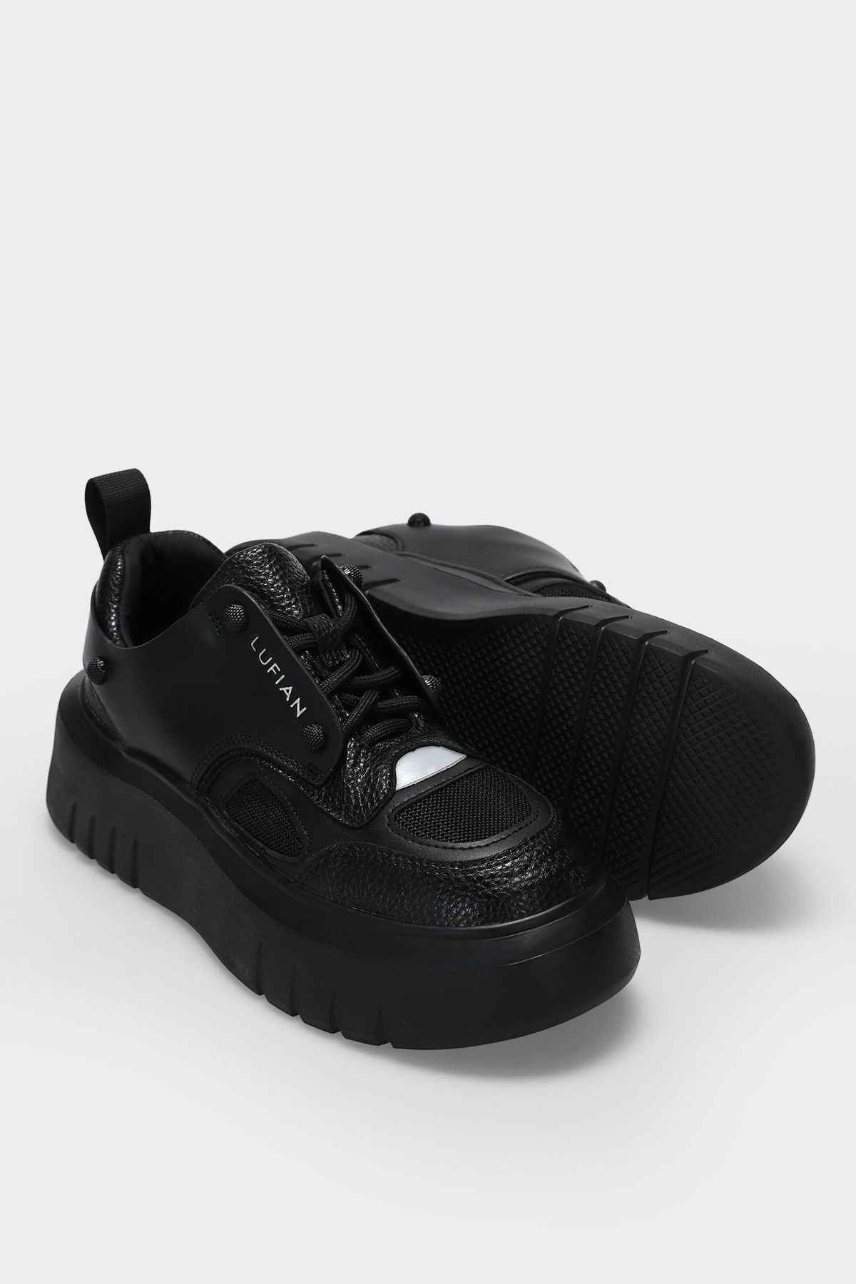 Lufian Icy Kadın Sneaker Ayakkabı Siyah görsel 5