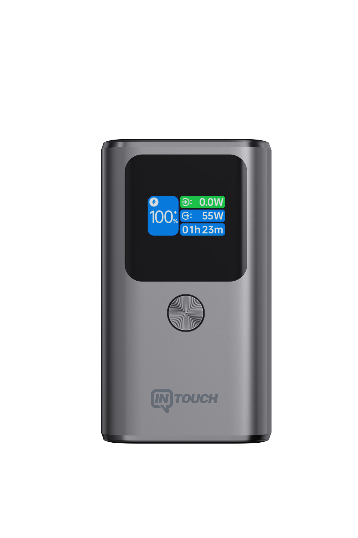 10,000mAh Ultra-Fast Charging Powerbank with 55W TFT Display - Premium Series