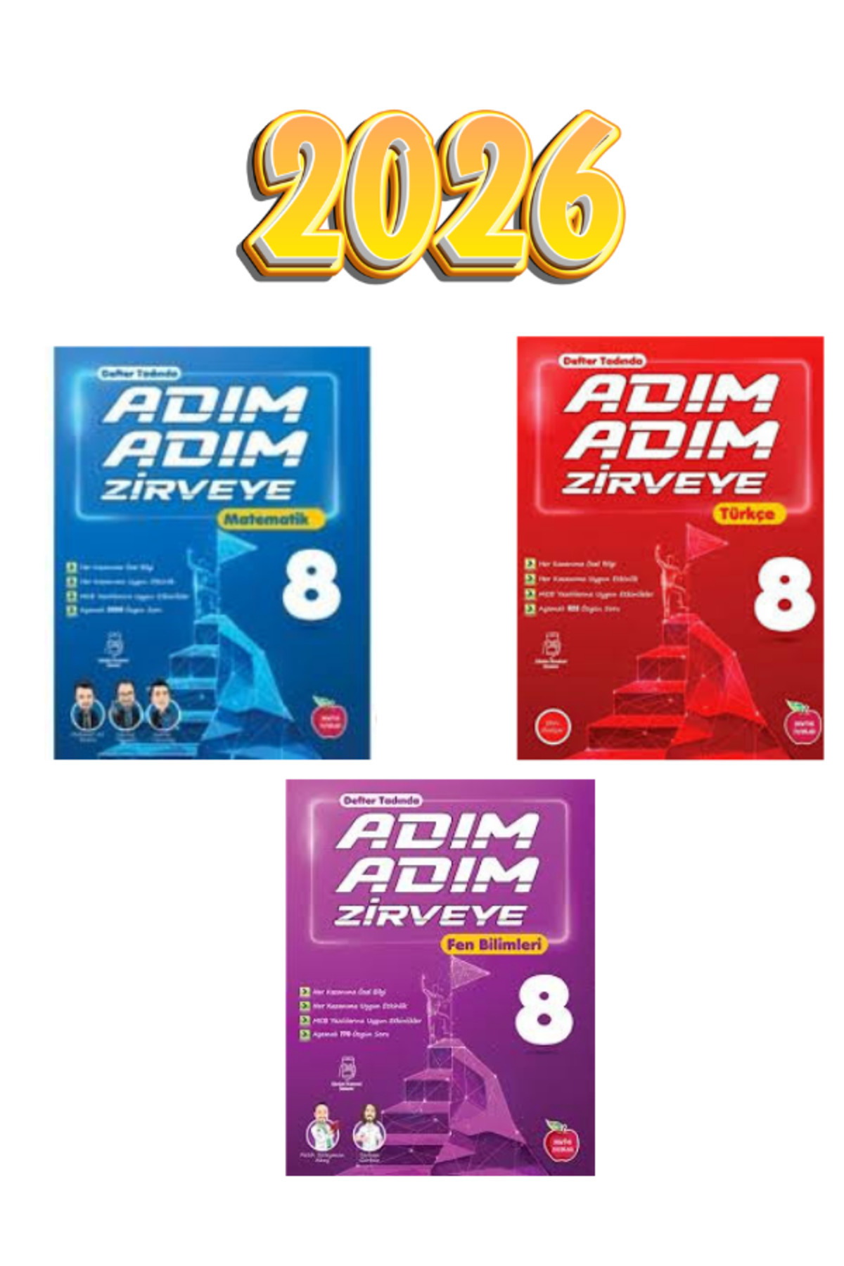 Newton Yayınları ADIM ADIM ZİRVEYE 8.SINIF 3LÜ SET - Fiyatı, Yorumları