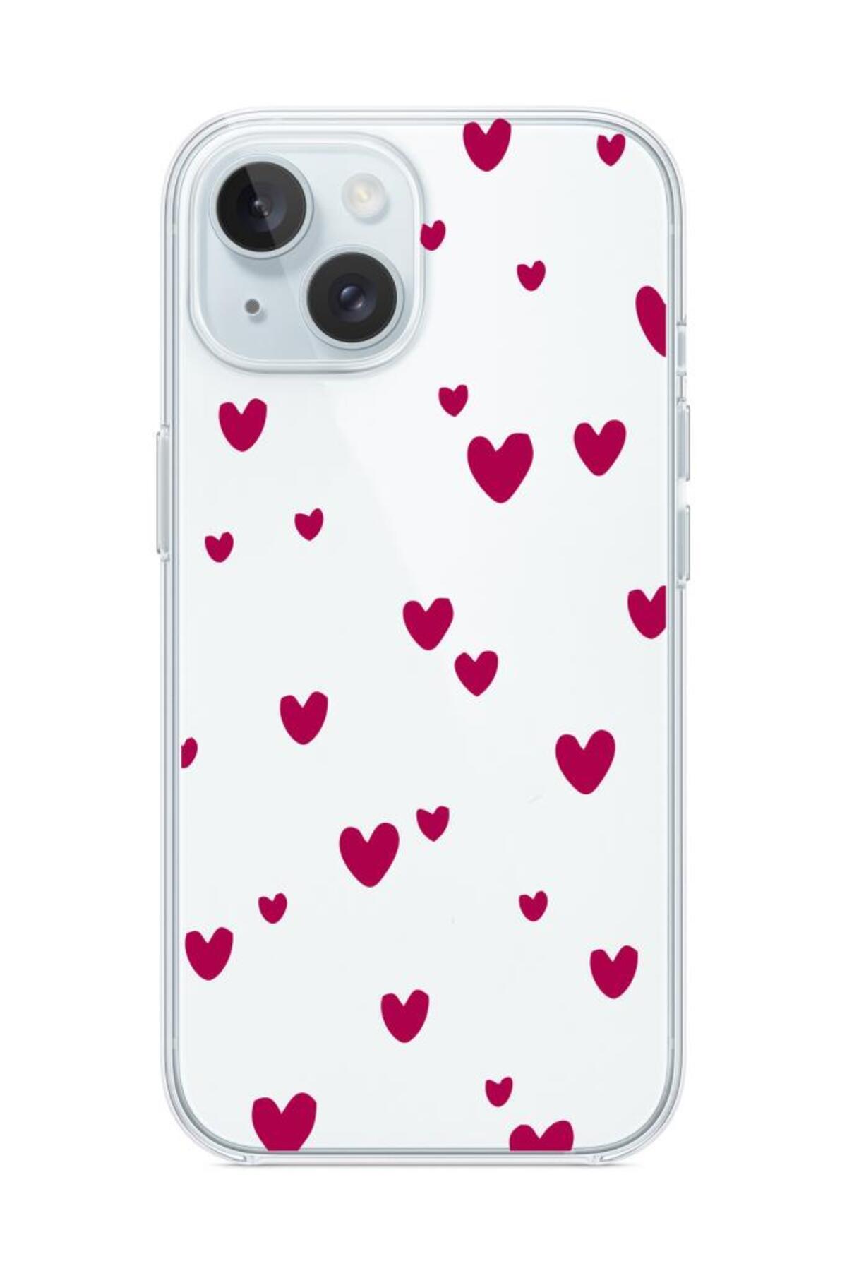 Iphone 15 Case Pattern Transparent Silicone Case