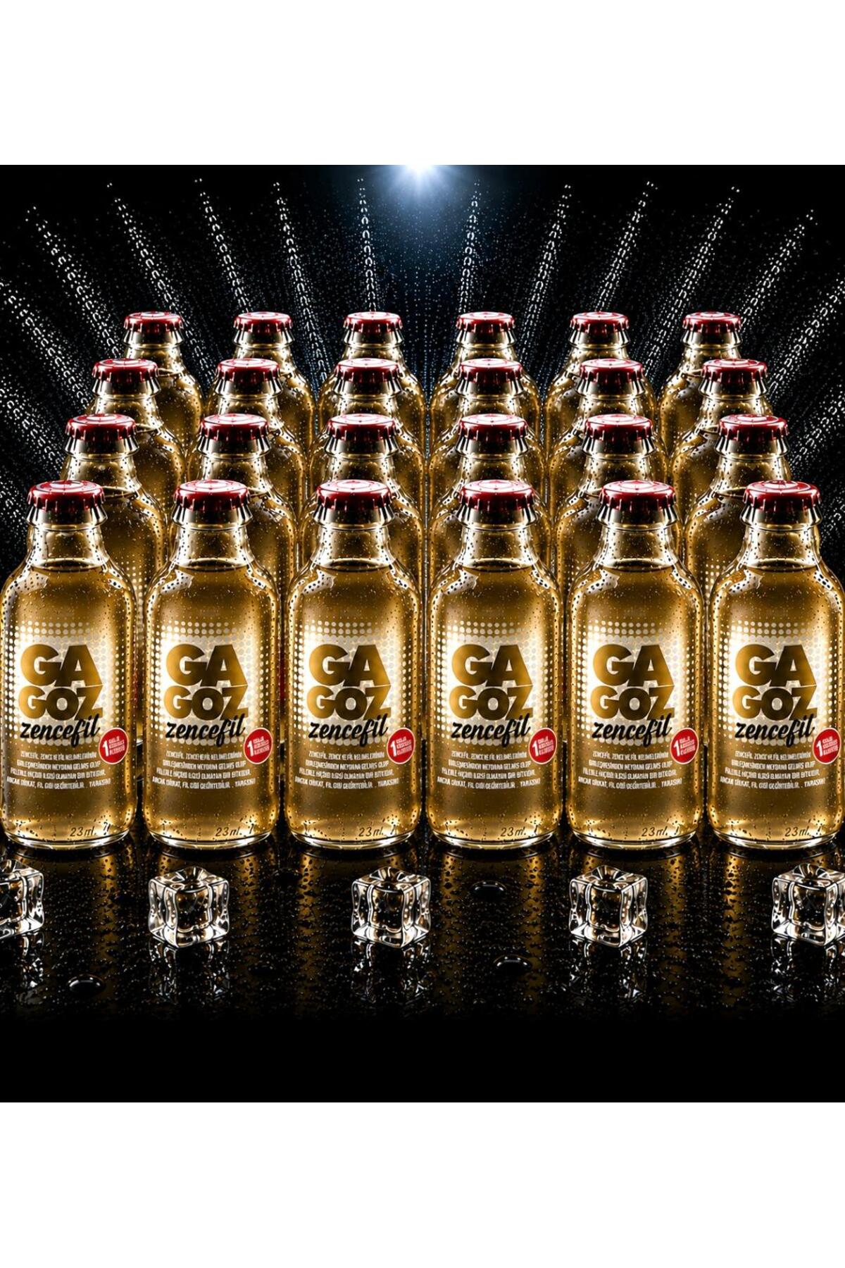 GA GOZ 250ML x 24'lü Paket - Gazoz Zencefil Aromalı Gazlı İçecek