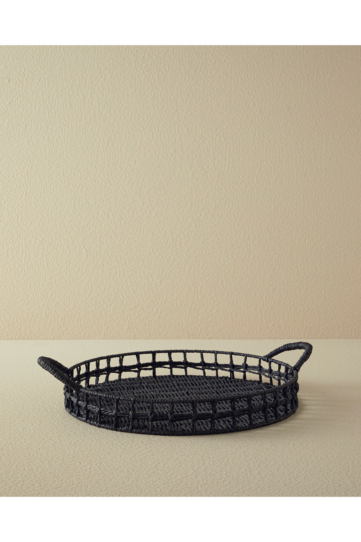 English Home Calantha Paper Tray Black