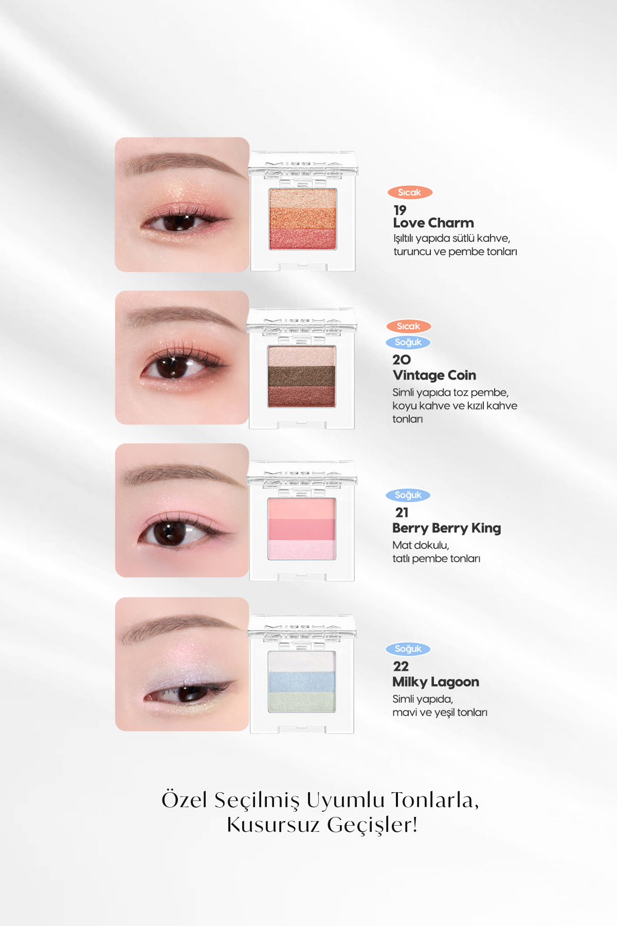 Yumuşak Dokulu, Dökülme Yapmayan 3 Renkli Göz Farı Triple Shadow (14 Dewy Apricot) — نارنجی 111597 — تصویر 7 از 9