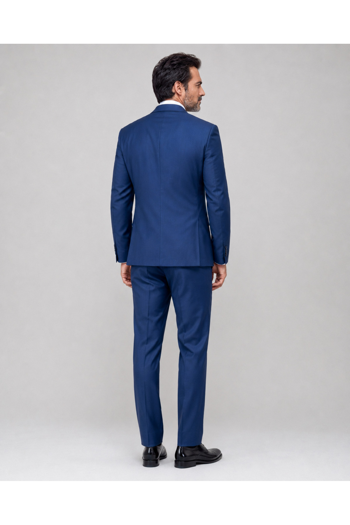 کت و شلوار مردانه Slim Fit — سرمه‌ای 47-mr-21-C422 — تصویر 2 از 4