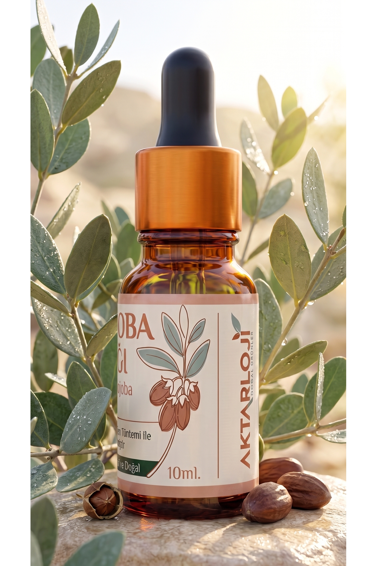 Jojoba Yağı 10 ml / Soğuk Sıkım / %100 Saf Ve Doğal / Jojoba Oil — A1-Jojoba-yag-10 — تصویر 5 از 8