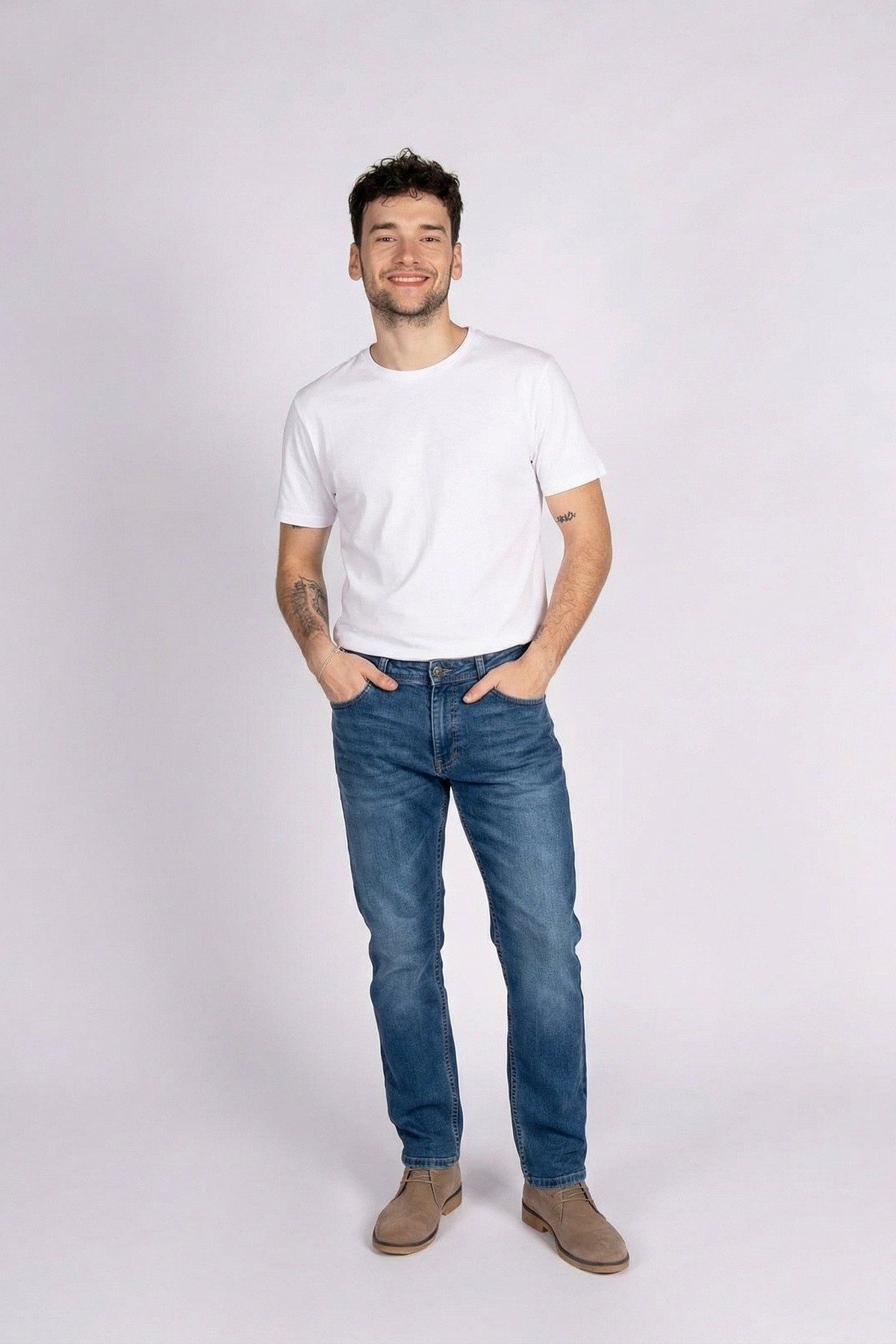 BEST OFFER Harbour Classic Mid Rodeo Erkek Jean Pantolon