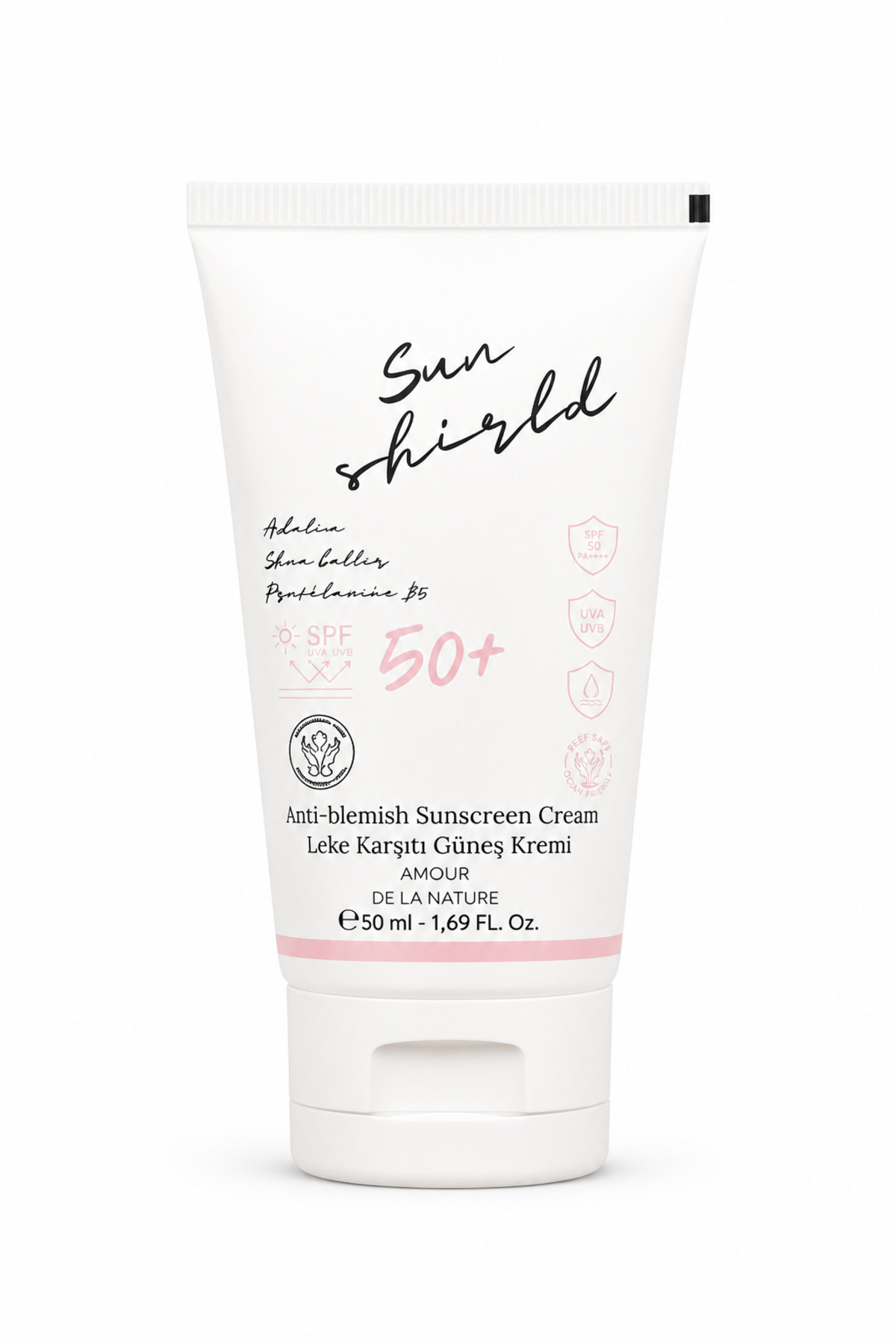 AMOUR DE LA NATURE Sun Shield Cilt Tonu Eşitleyici Nemlendirici Güneş Kremi 50 Spf 50ml — Sun shield