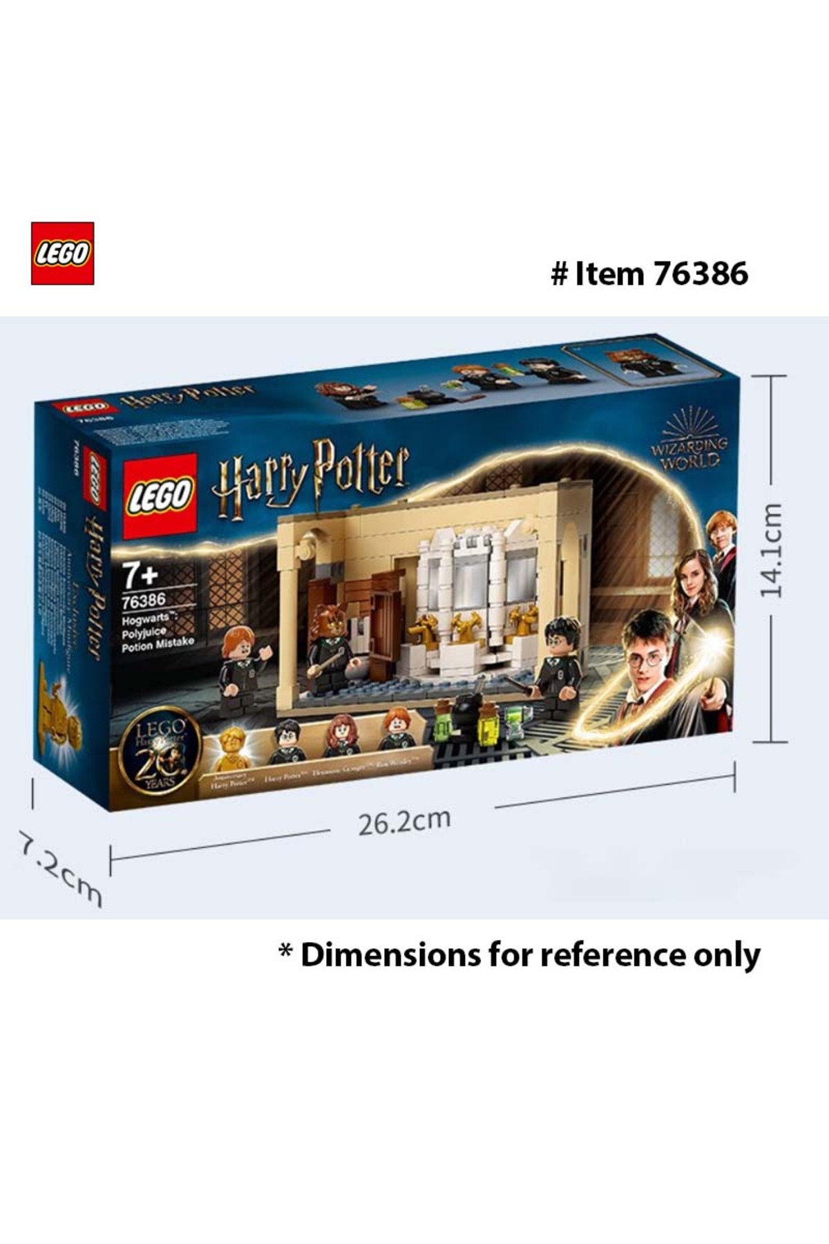 Choice 76386 LEGO 76386 Harry Potter Hogwarts: Polyjuice Potion Mistake Gift Idea for Grandchildren with G