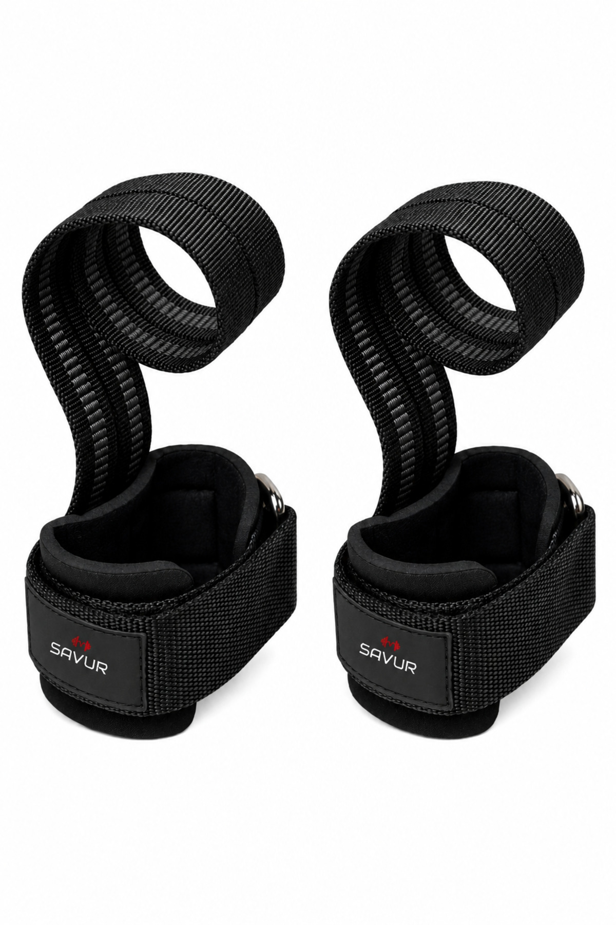 SAVUR Big Grip Pro Lifting Straps - Fitness Bilekli Halter Kayışı