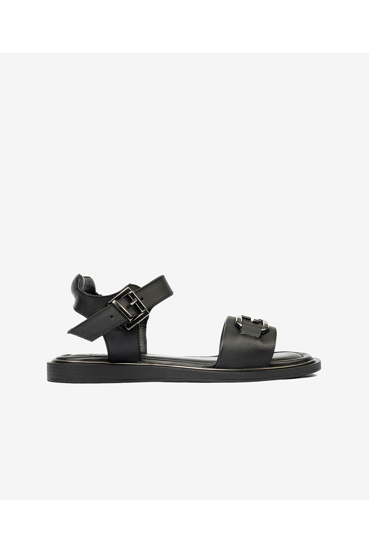 Kadın Siyah Hakiki Deri Sandalet 4Y2CS33561