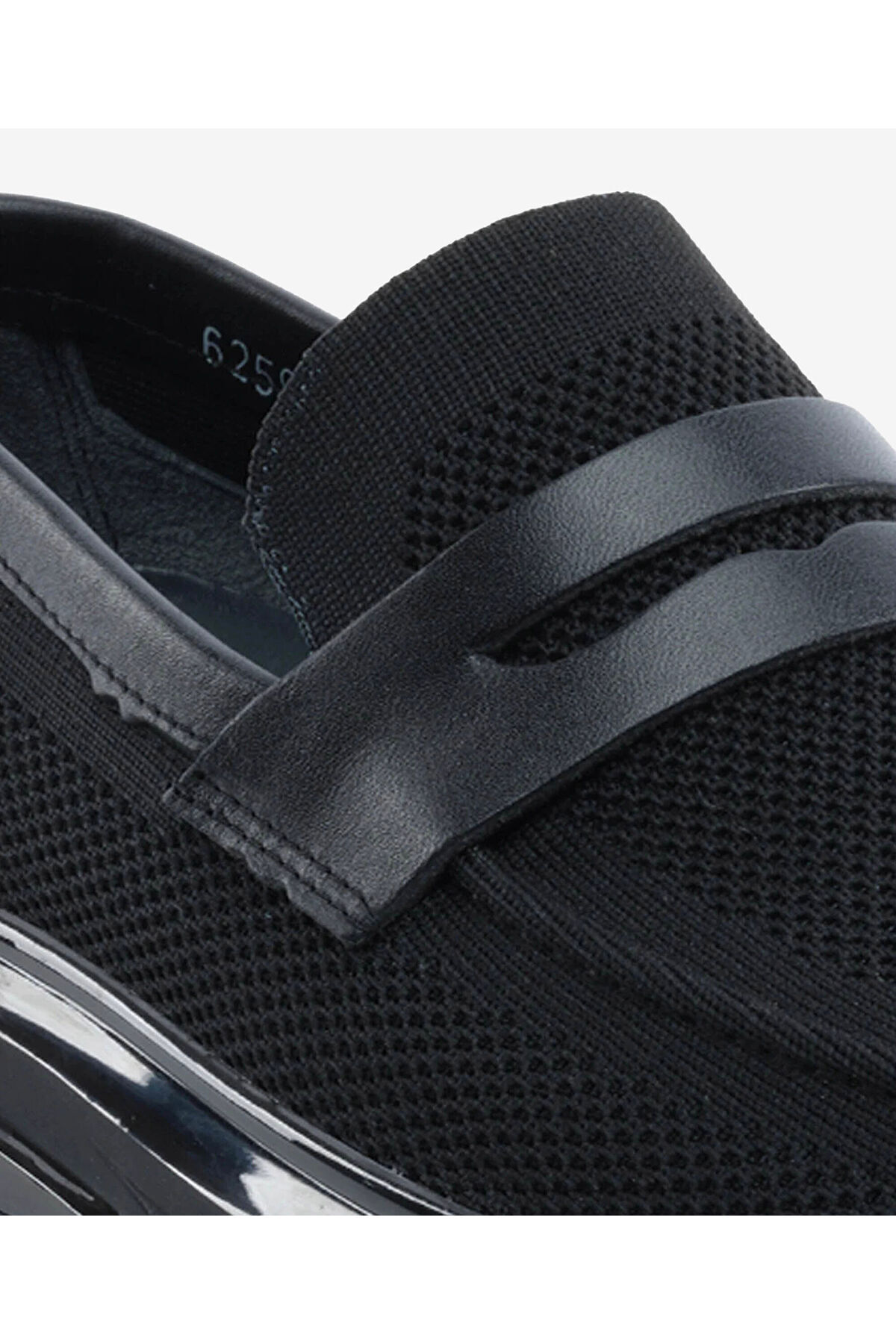 Greyder Erkek Siyah Loafer Ayakkabı 6Y1UA62598L görsel 5