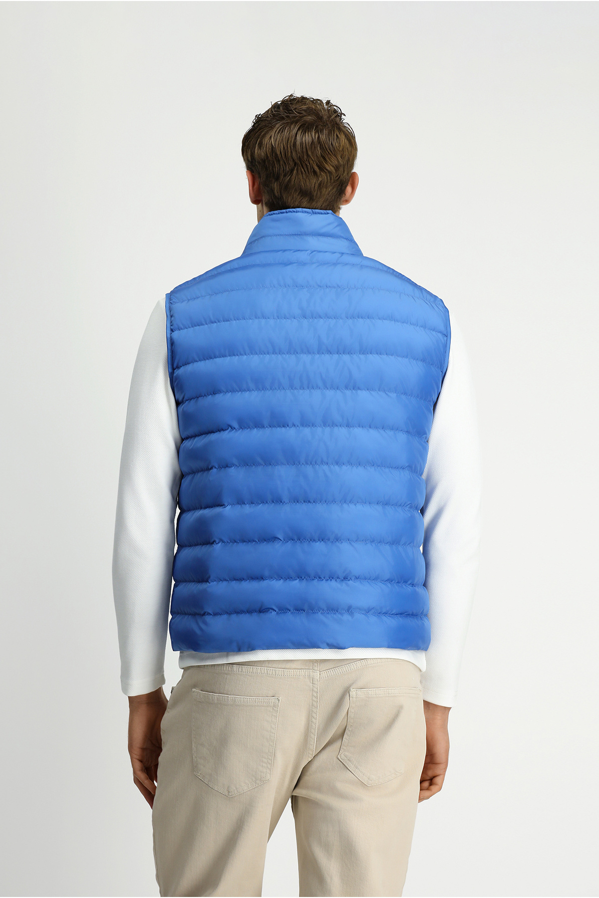Kiğılı Regular Fit Düz Bonded Yelek görsel 6