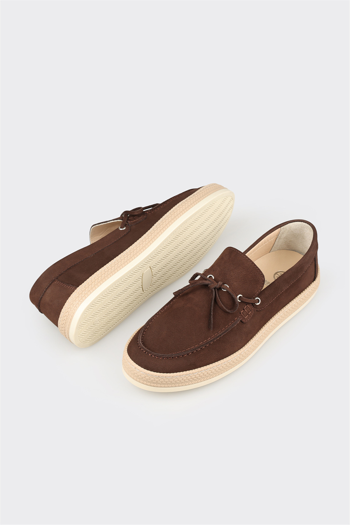 Elle Shoes Kahve Deri Erkek Günlük Ayakkabı görsel 3