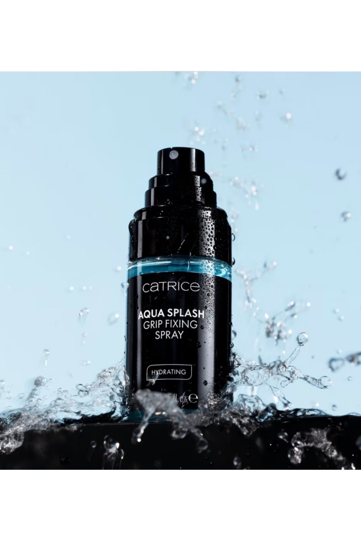 Aqua Splash Fixing Spray — فیروزه‌ای catriceaqua