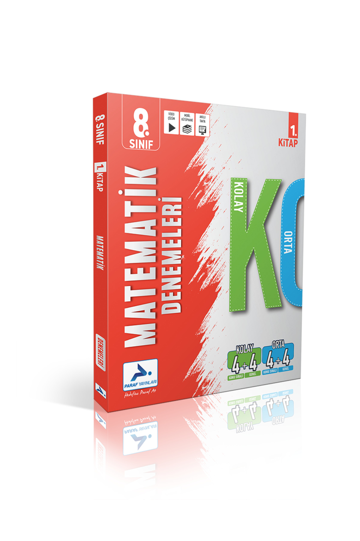 Paraf Yayınları 2026 LGS Matematik( Kolay-Orta Düzey ) Konu +