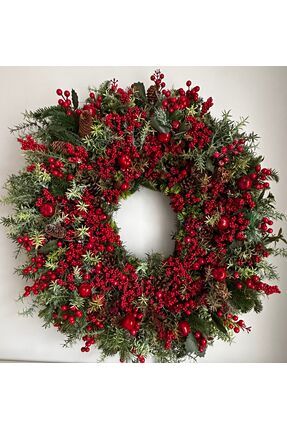 Söz 35 cm pıke berryli kapı süsü