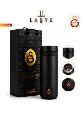 Galatasaray YENİ SEZON ORİJİNAL LİSANSLI 550 ML TERMOS ÇİFT KATMANLI ÇELİK, P...