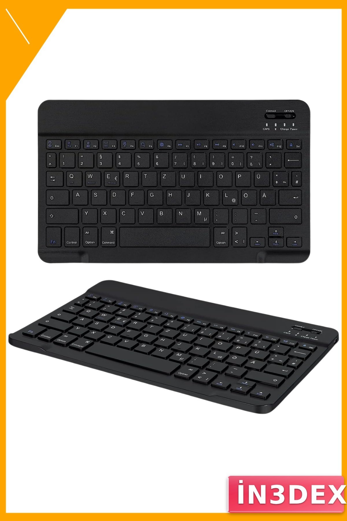 Kablosuz Klavye Mouse Seti İnce Tasarım Ofis Bilgisayar