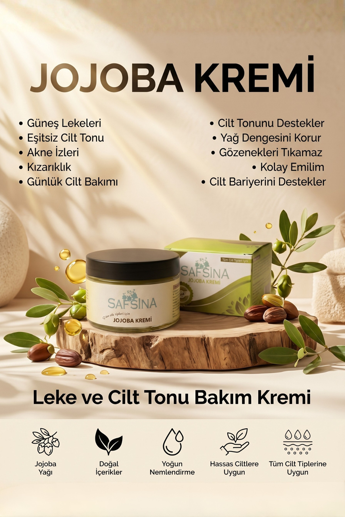 JOJOBA (LEKE BAKIM) KREMİ — 8685198445127 — تصویر 2 از 3
