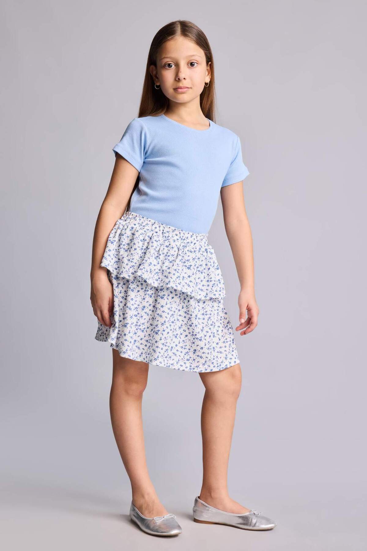 Pinkparks layered mini skirt/Sサイズ Defacto Mini Skirt for Girls H7190A826Sm- Trendyol
