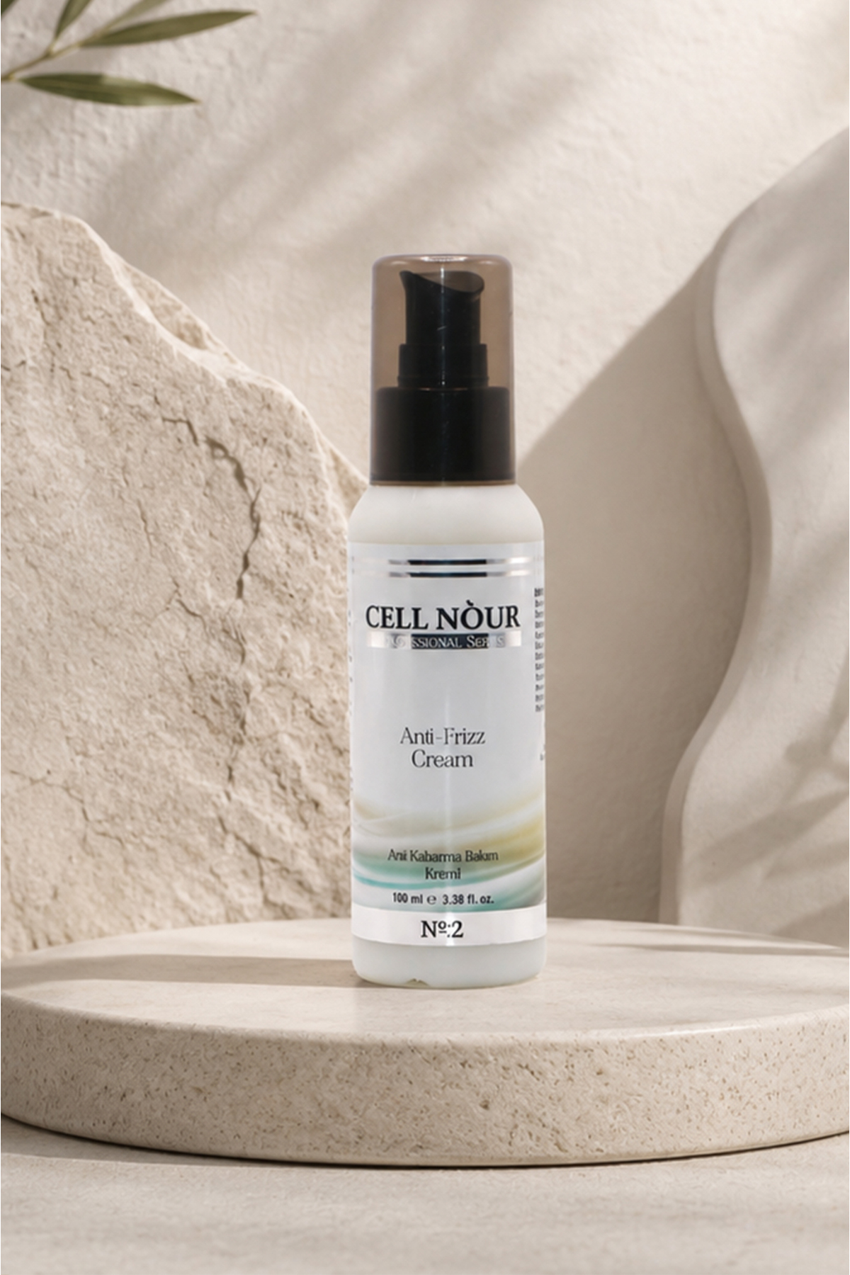 CELL NOUR Anti - Frizz Cream - Saç Bakım Kremi — Cellnourfrizz — تصویر 4 از 4