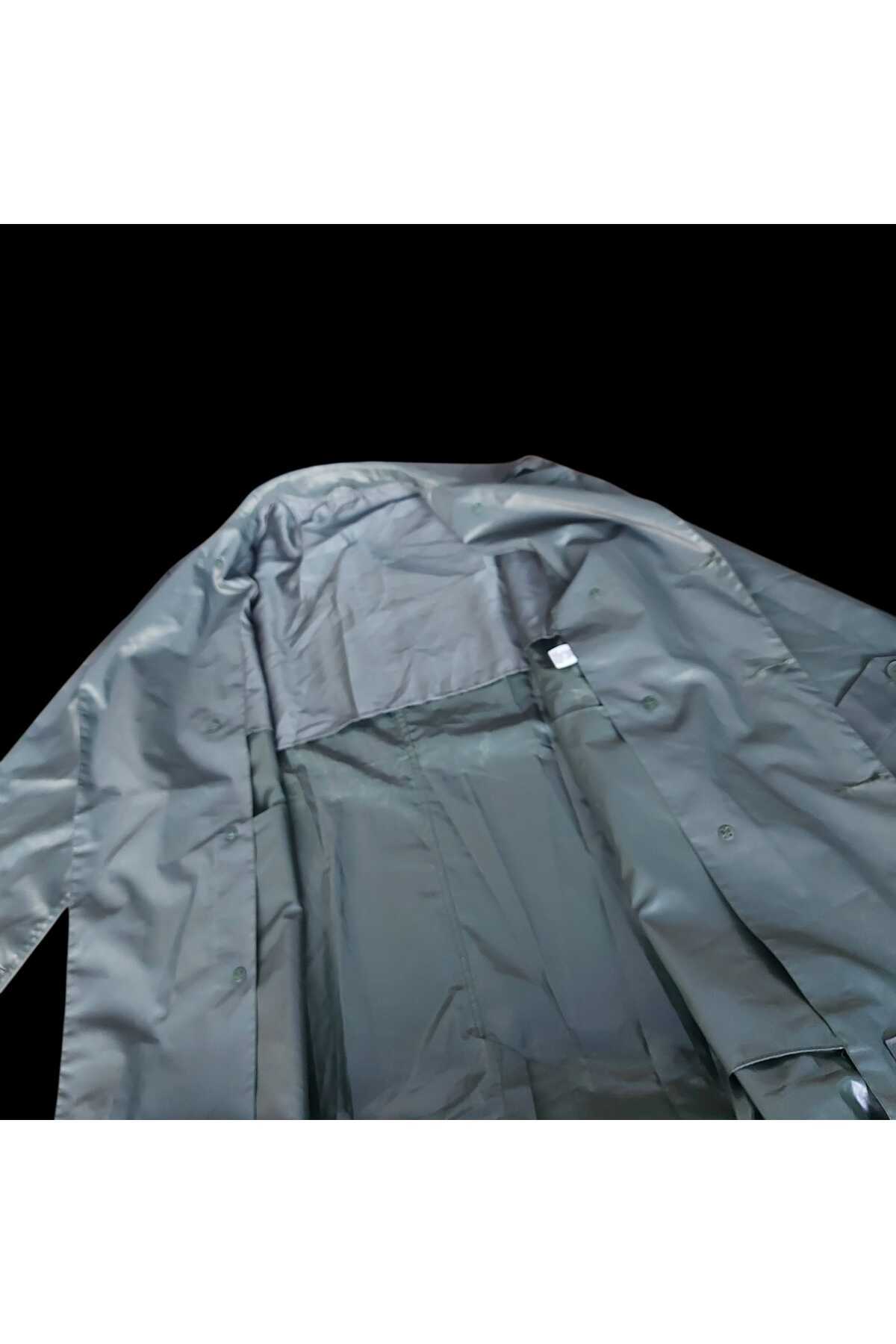 Haki Renk KKK Sb.(Apoletli) Yağmurluk Unisex (56-XL Beden) Sıfır Ürün — خاکی KHO-04-1101 — تصویر 4 از 8