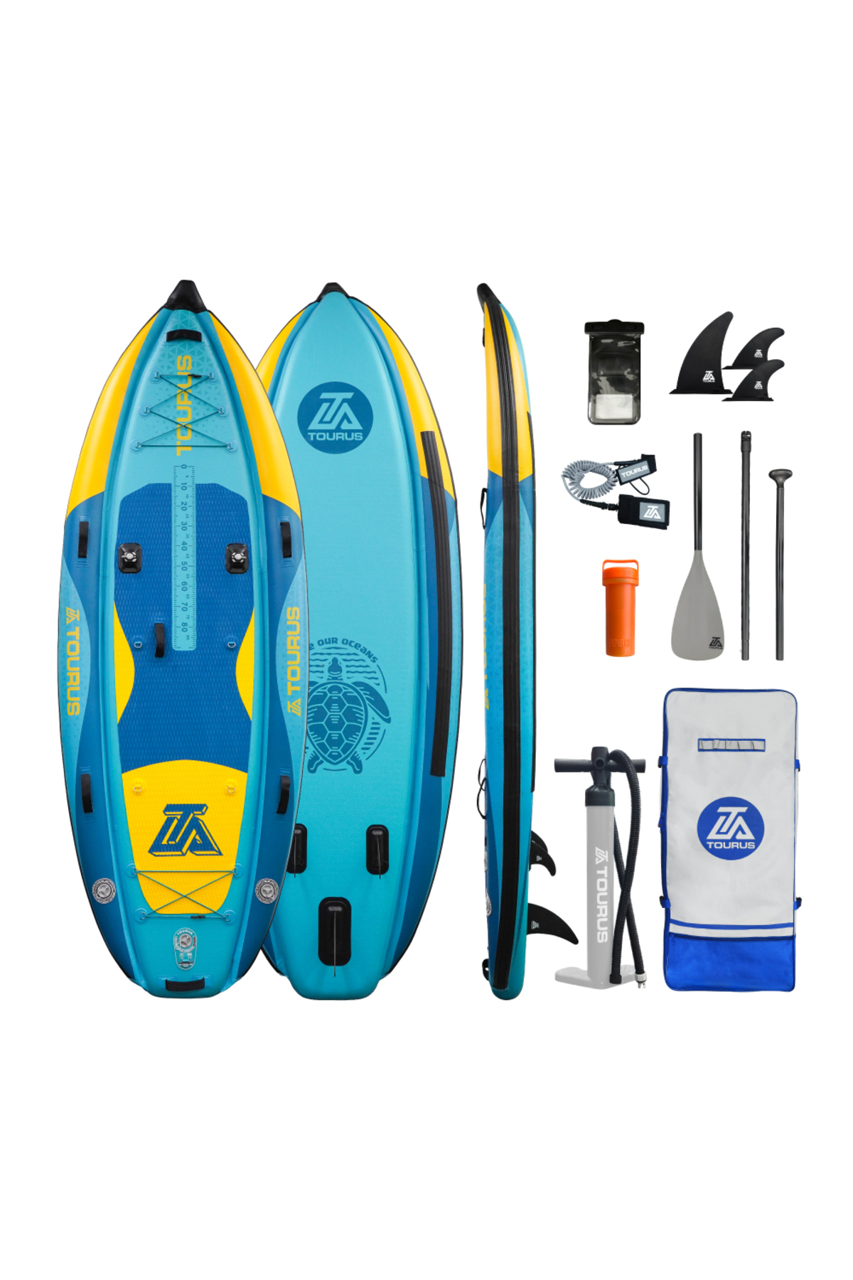 tourus TS-DB01 335x120x15 cm Şişme Fishing SUP Board – 350 Kg