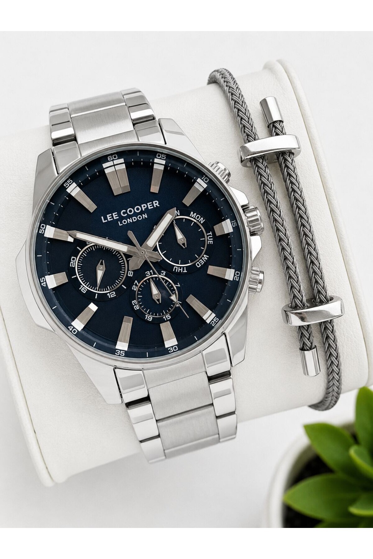 2 Year Warranty Men's Wrist Watch with Inner Dial Functions Active Bracelet Gift E8253.390