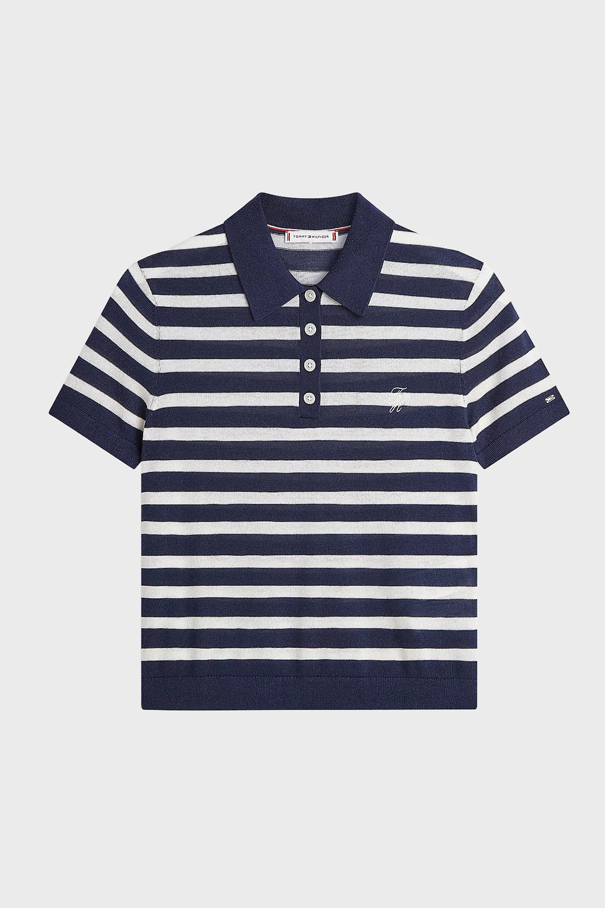 پولوشرت زنانه یقه پلو | تامی هیلفیگر Tommy Hilfiger TYCC48C6C28E4918CE60E1900 CN - تصویر 5