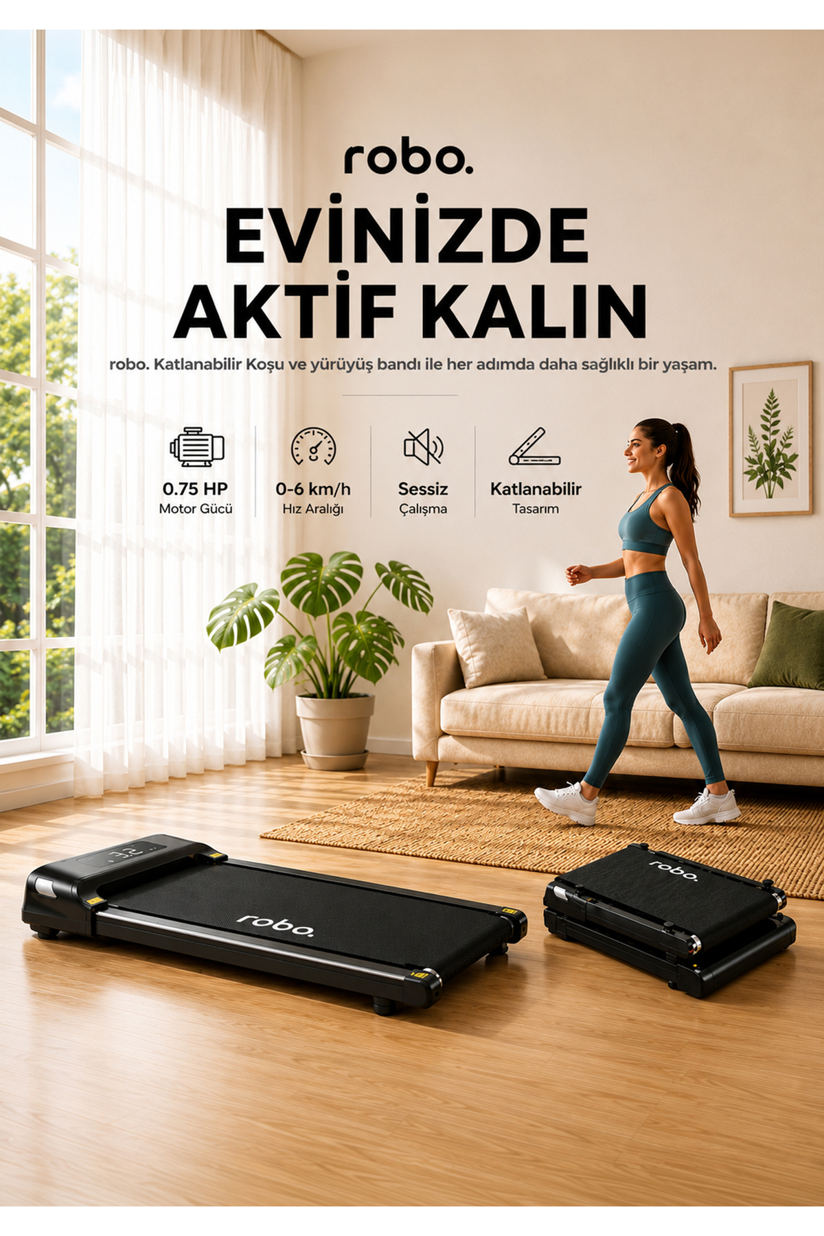 Folding Walking and Treadmill