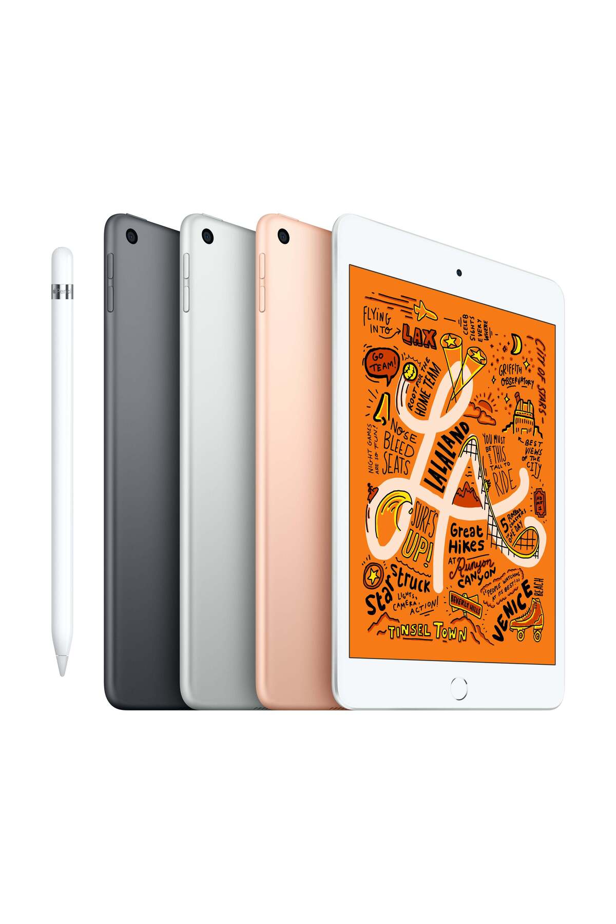 Apple iPad mini (5th Gen) Wi-Fi + Cellular 256GB, Gold- Trendyol