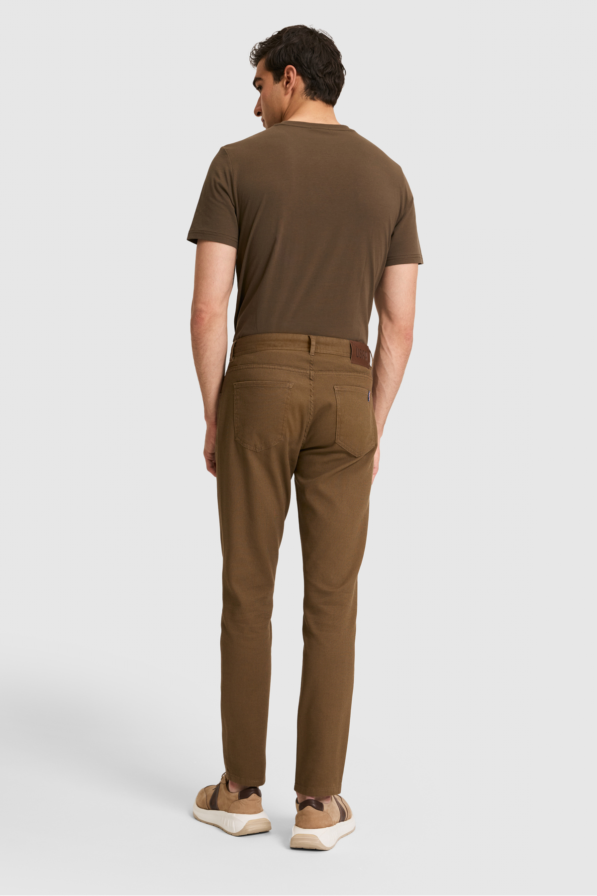 U.S. Polo Assn. Erkek Haki Kanvas Pantolon 50326183-VR027 görsel 5