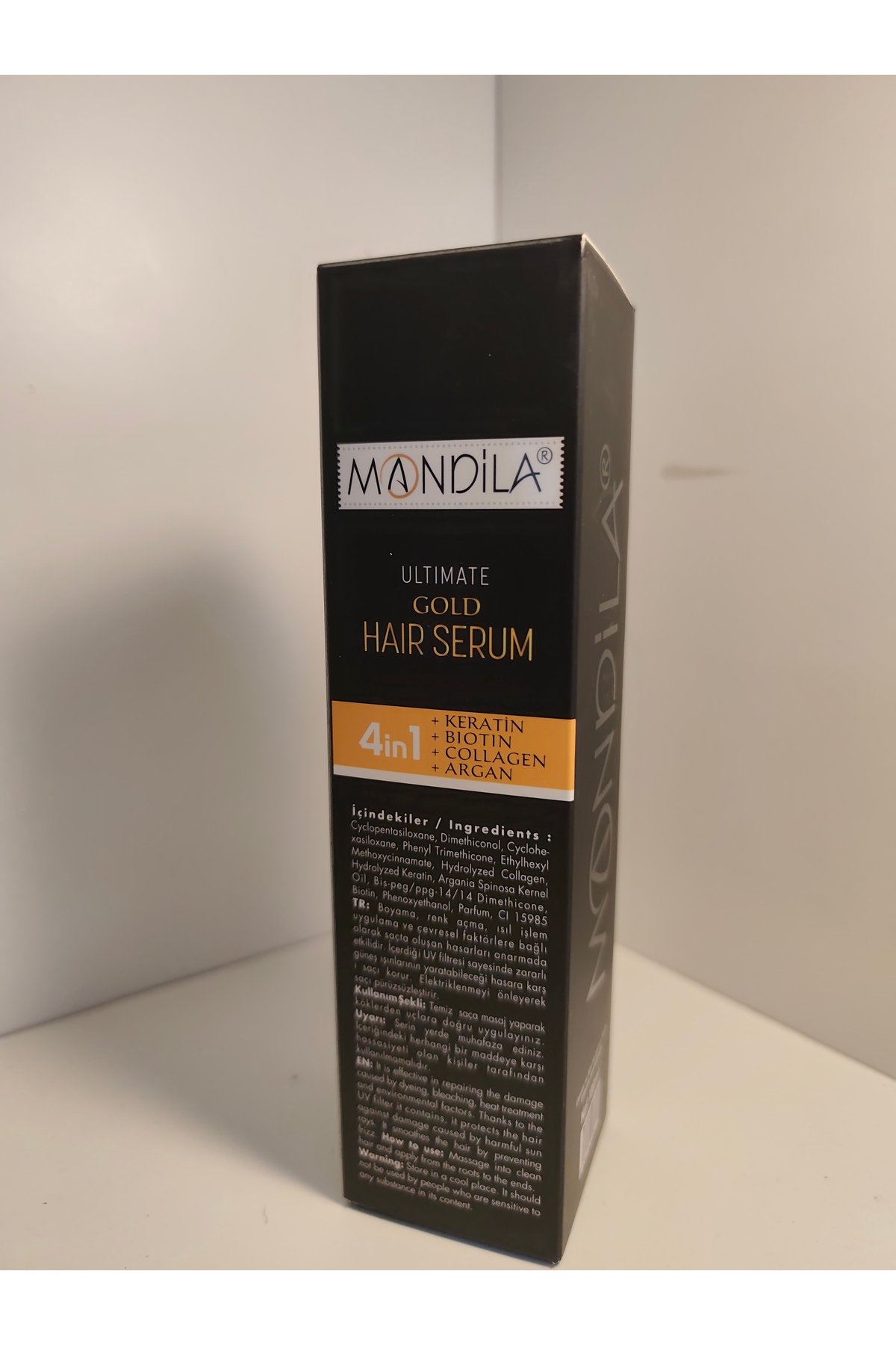 Mandila Gold Hair Serum 4 in 1 +UV Koruma ( 2 adet) — ded17363 — تصویر 2 از 3