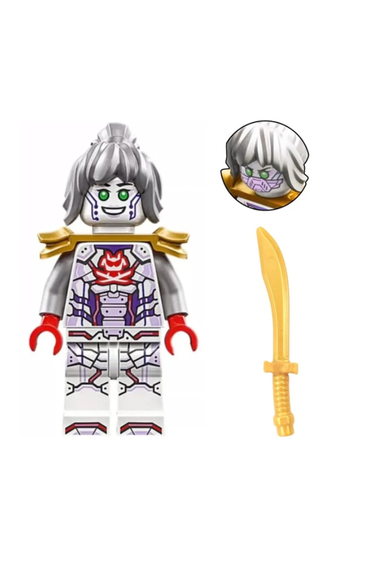 yamanS Ninja PIXAL Dragon Rising Figür Yapı Blok Oyuncak(Custom