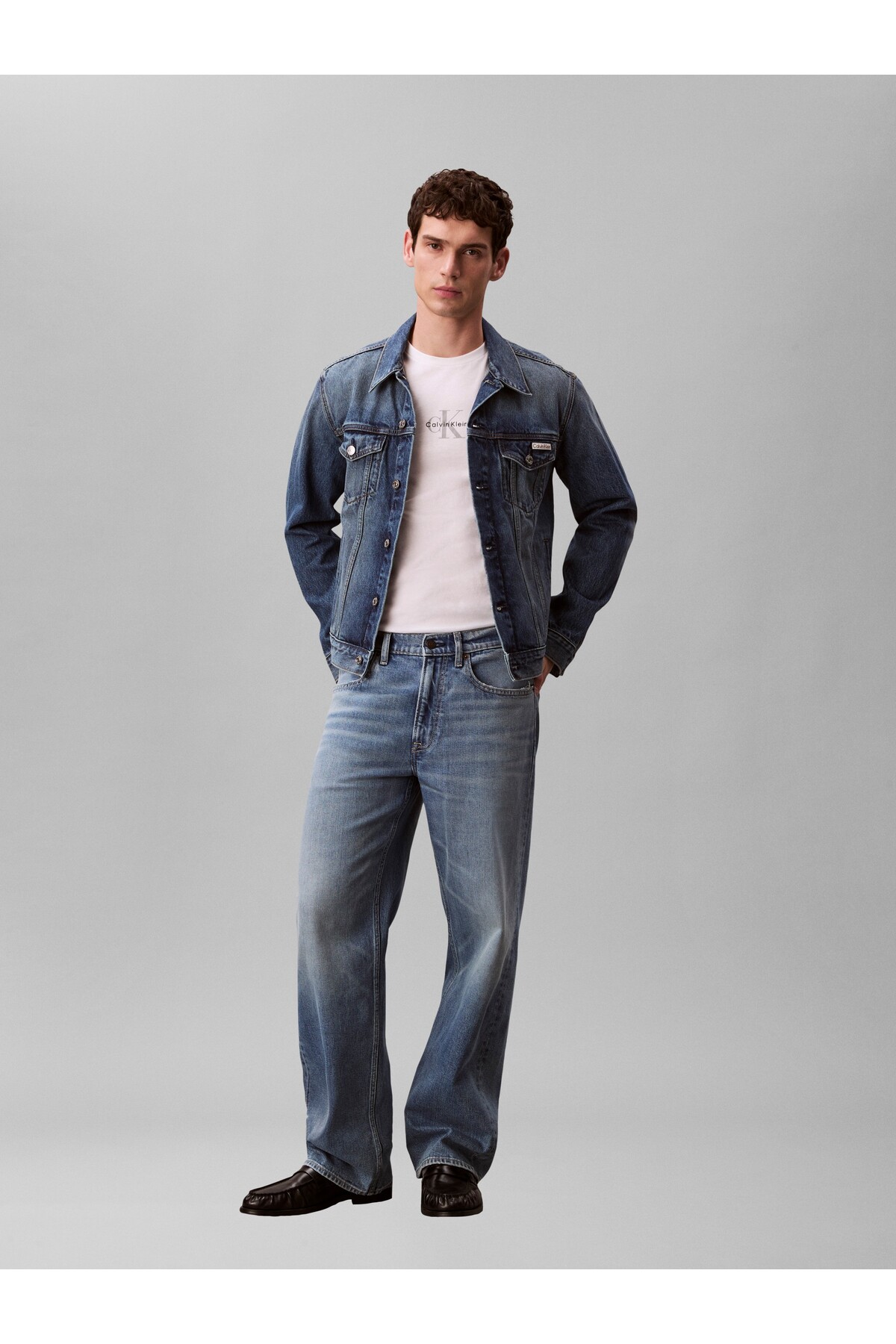 تیشرتمردانهCalvin Kleinسفید