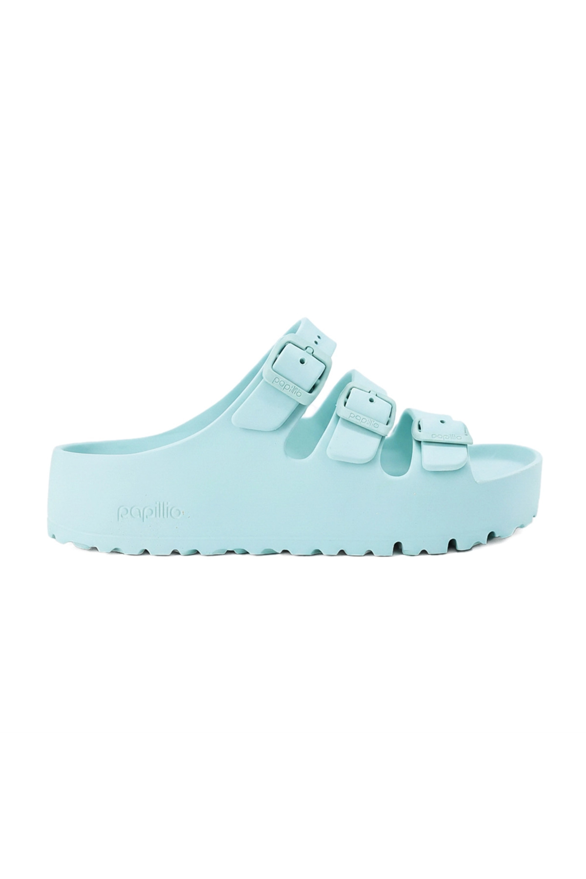 دمپایی زنانه فلوریدا پلتفرم اوا 1029736 جاست‌استپ سبز بیرکن استاک دمپایی Birkenstock