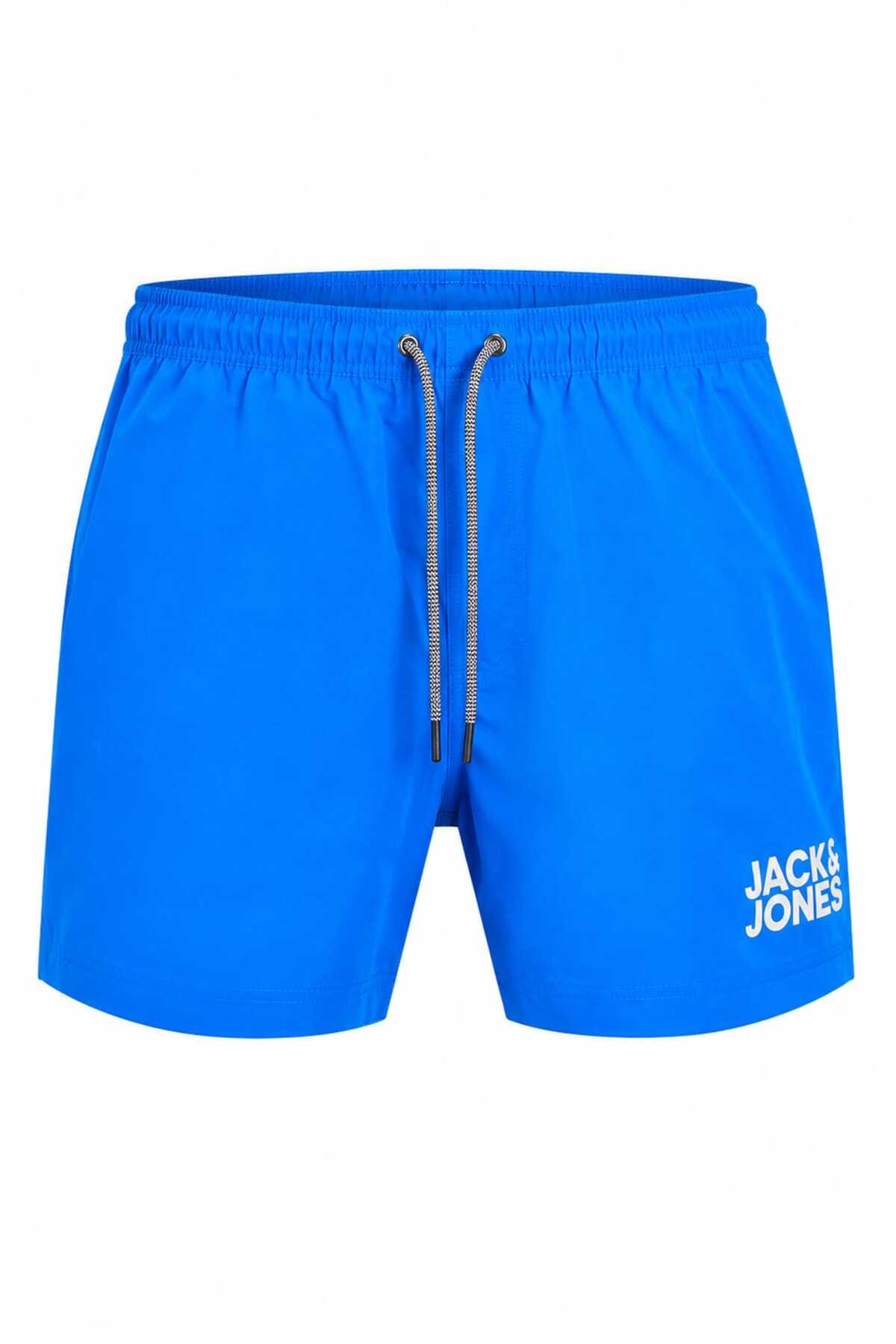 شلوارک شنا مردانه ۱۲۲۷۶۱۶۸ JPSTBALI JJSWIMSHORTS AKM LOGO SMU جک اند جونز شورت مایو Jack & Jones