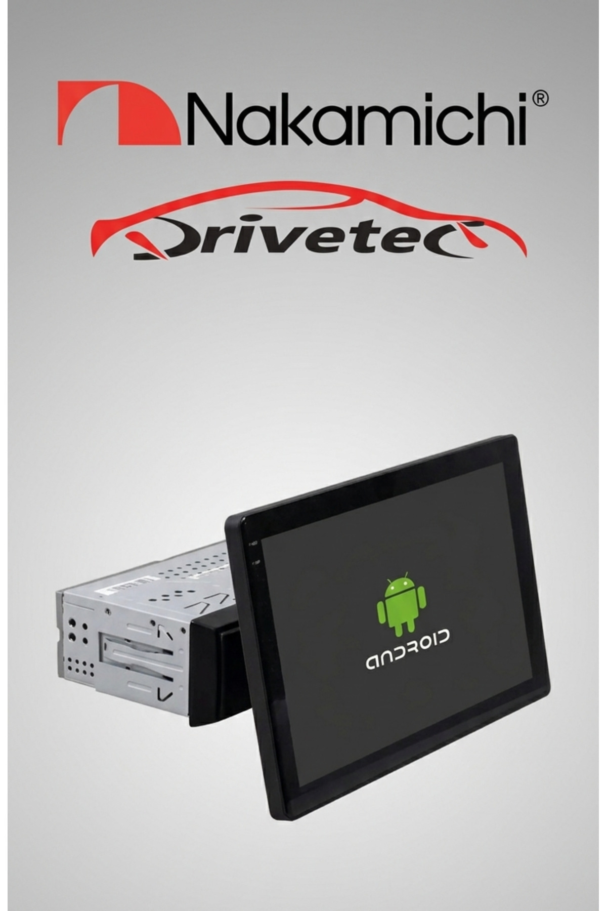 Nakamichi JAPON MARKASI Android Tek Din 10 Inc CarPlay Özellikli