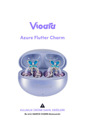 Vioara Charms Klips Kulaklık Uyumlu Charm Süsü (2 ADET)