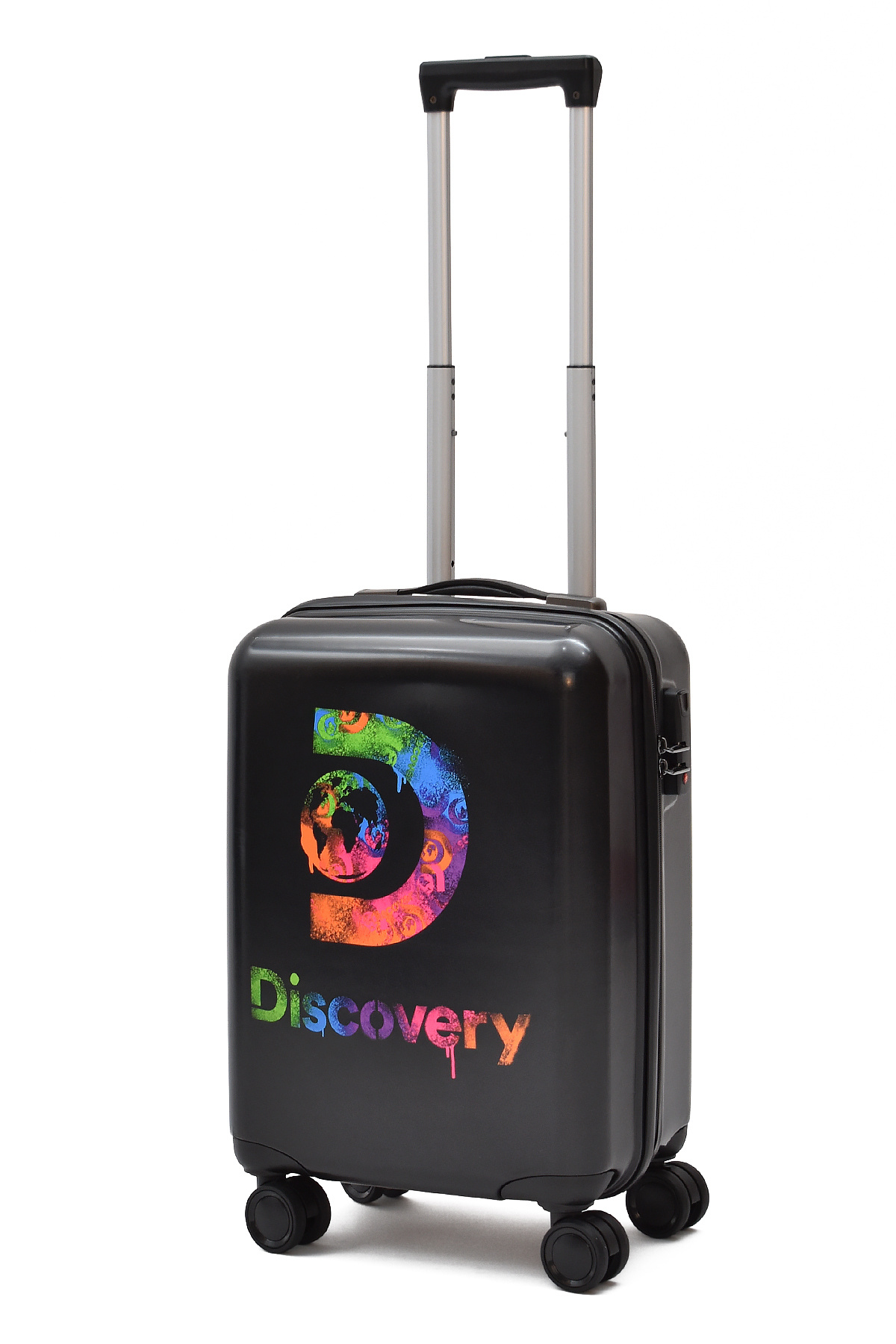Discovery Kabin Boy Valiz – Uçak Kabin Uyumlu, Polikarbon Kırılmaz, Hafif, 360° Sessiz Teker