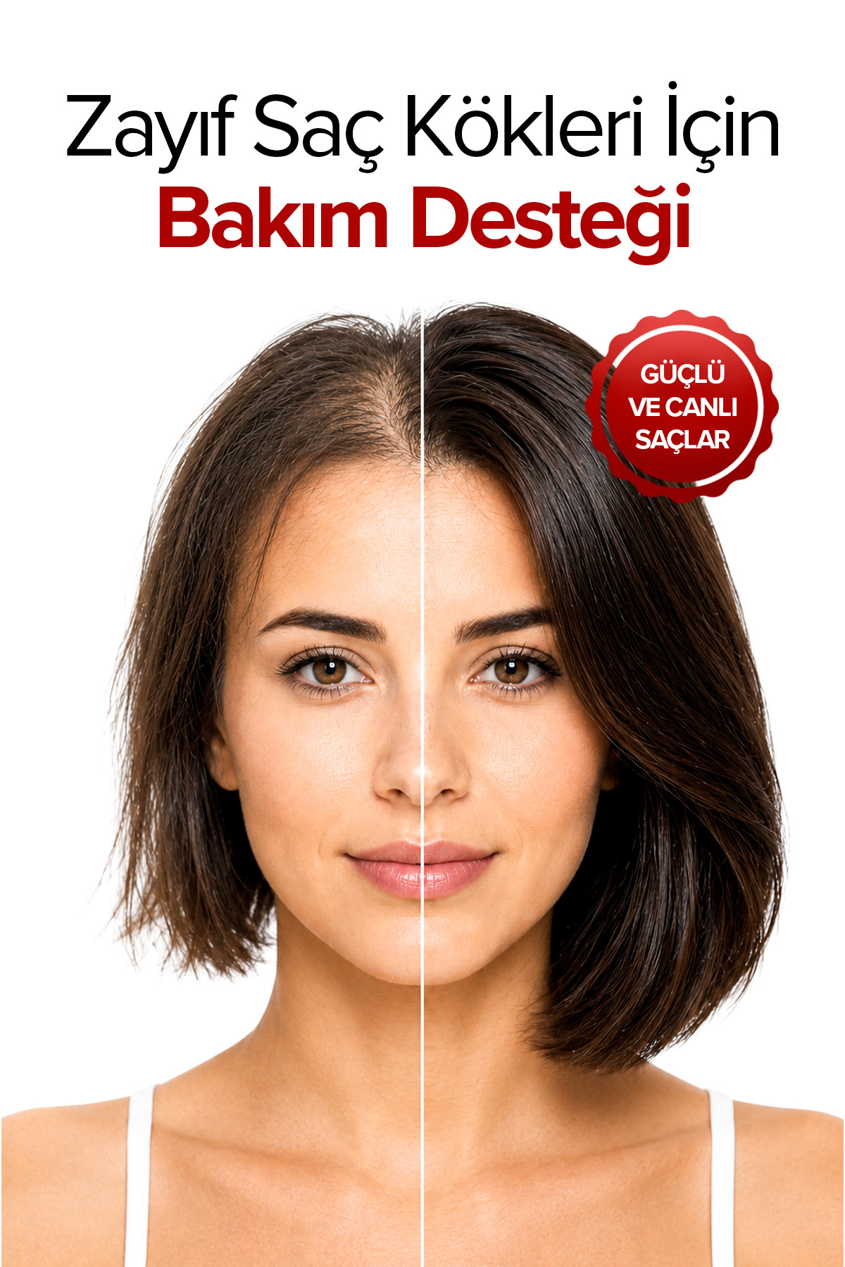 Güçlü ve Uzun Saç Bakım Seti | Kırmızı Sprey + Root Activator — SET47 — تصویر 3 از 5