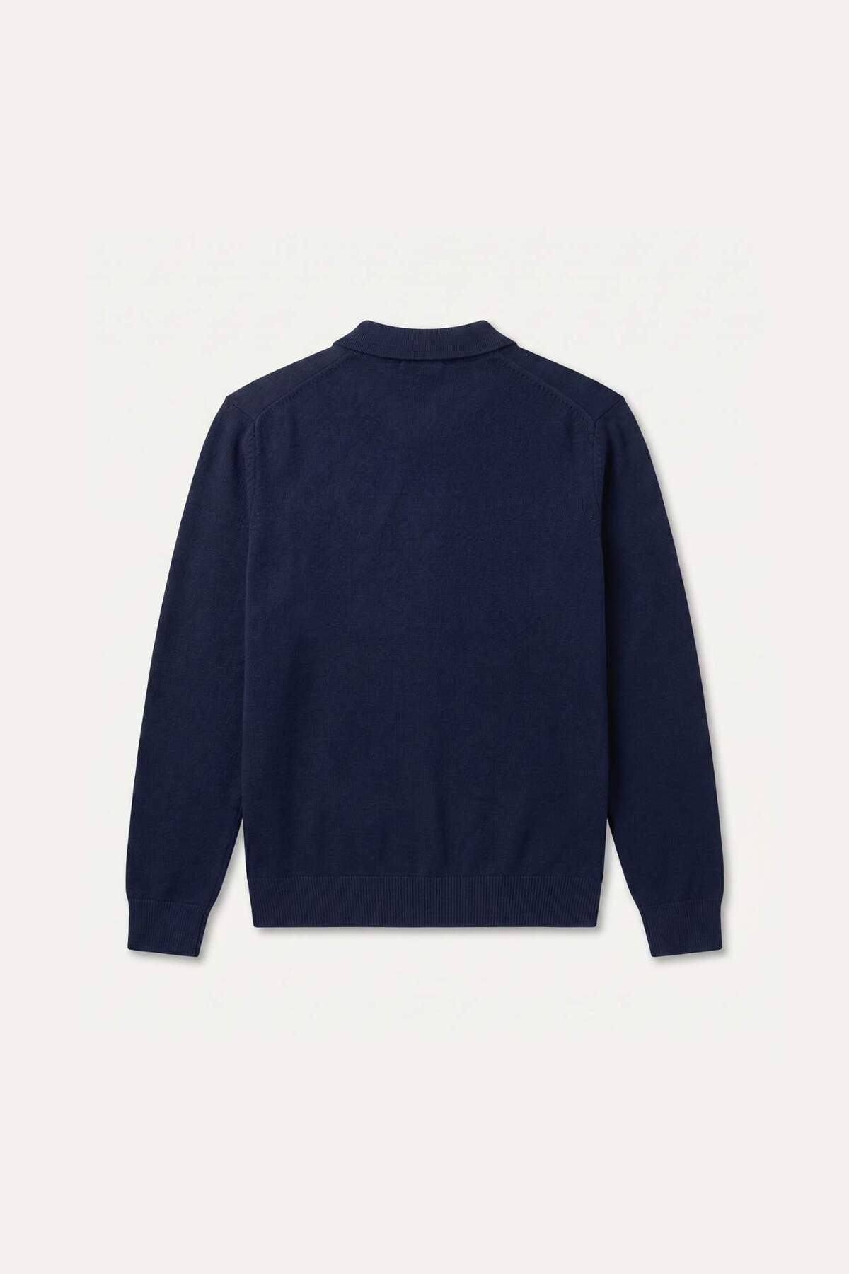 DeFacto Standart Fit Polo Yaka Triko Hırka H9699AX26AU görsel 2