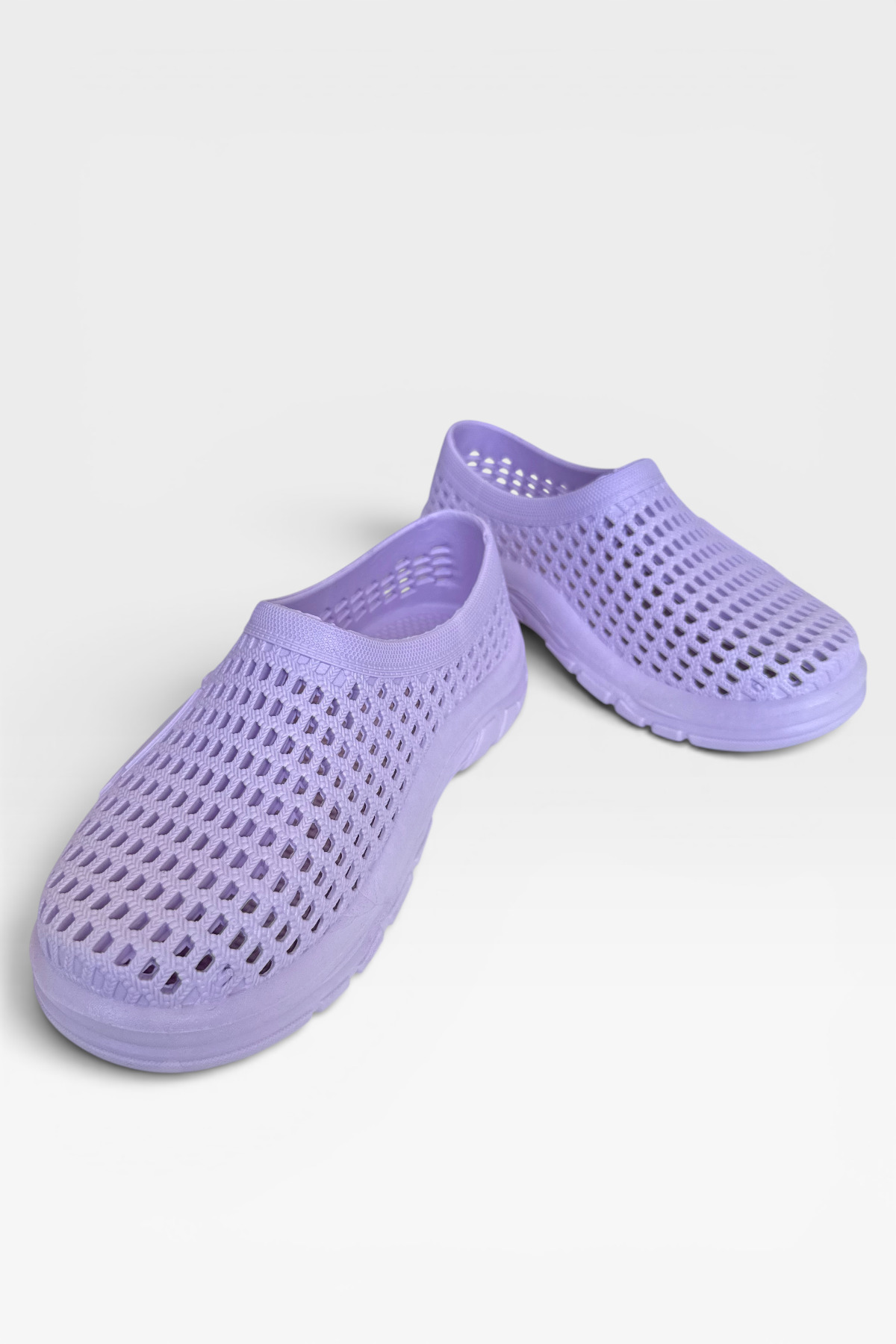 Liger Unisex Yazlık Çok Amaçlı Havuz Plaj Bahçe Anatomik Yumuşak Taban Günlük Ayakkabı Lila görsel 4
