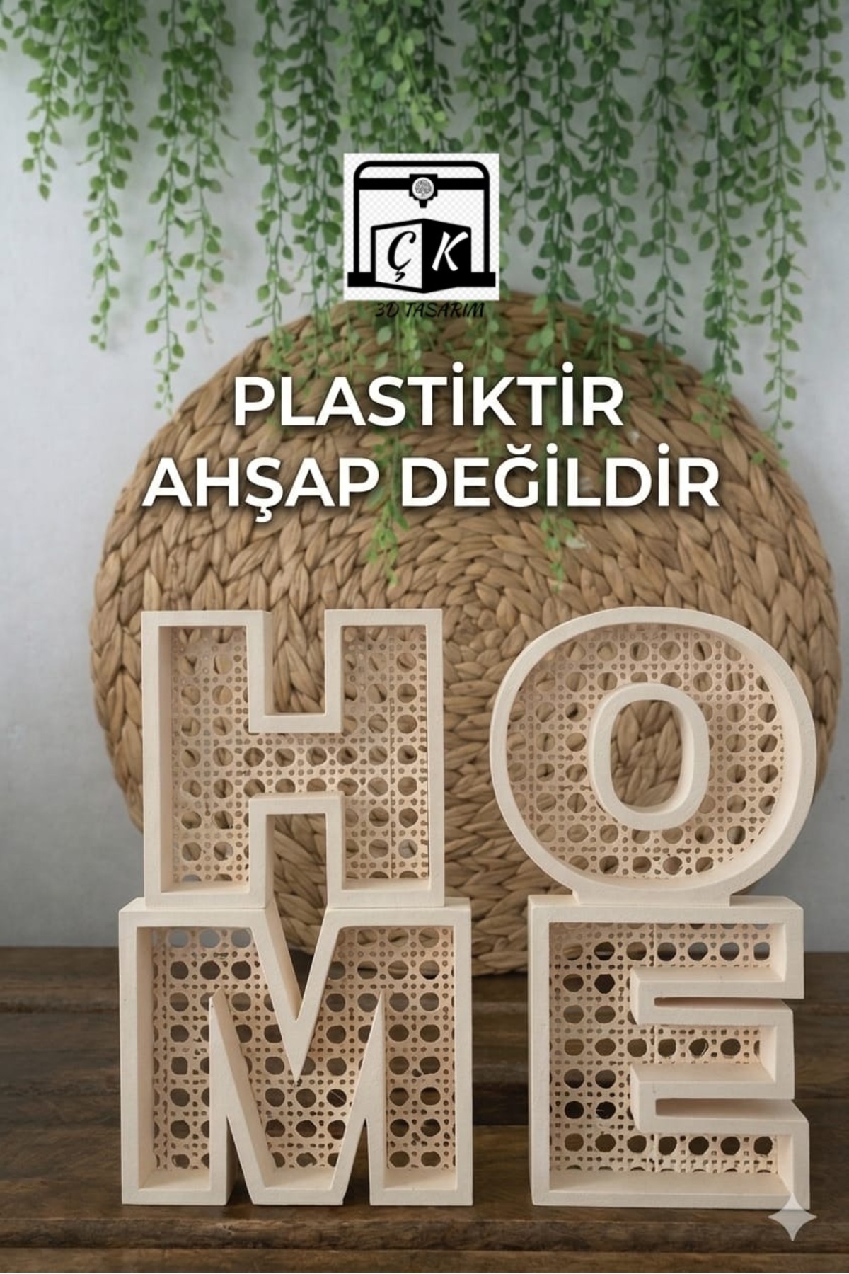 HOME Written Decorative Object