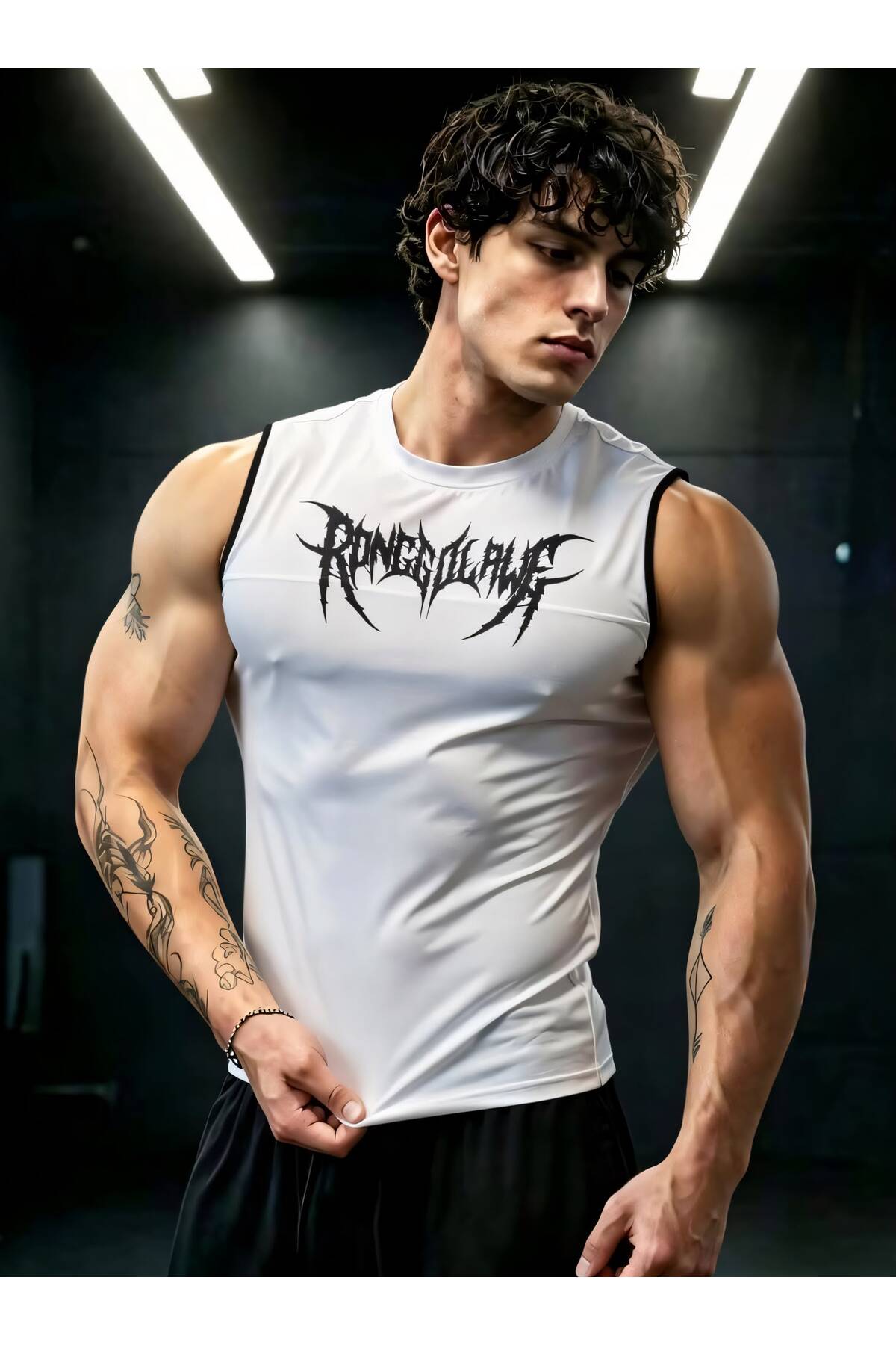 kalawear Erkek 4 adet Fit Gym Fitness Nefes Alan Teknik Hızlı Kuruma Slim Fit Sporcu Fitness T-Shirt görsel 5