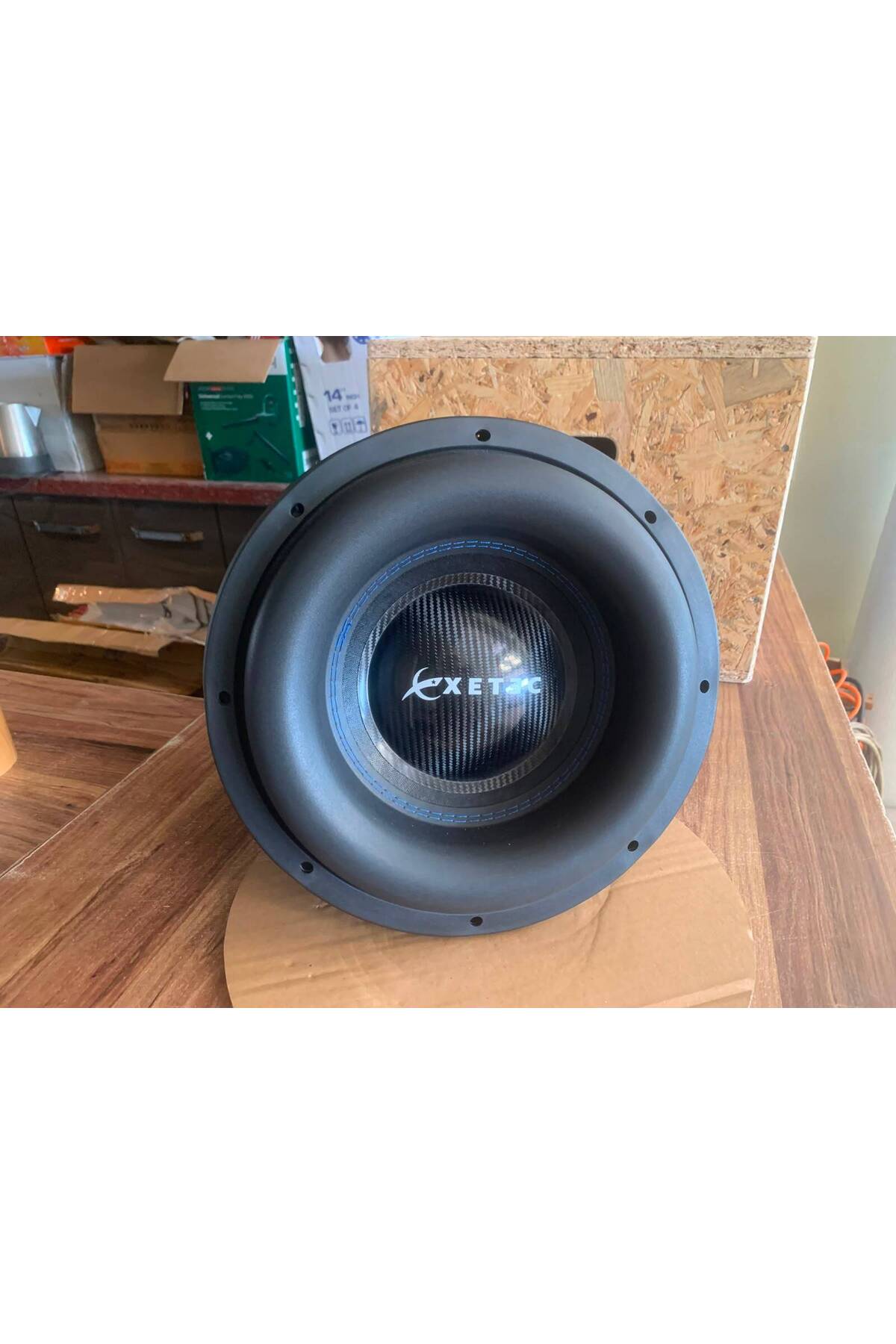atu③ XETEC Deniz Sound Garage 30 cm Subwoofer BHX-3012 D2 9000 WATT