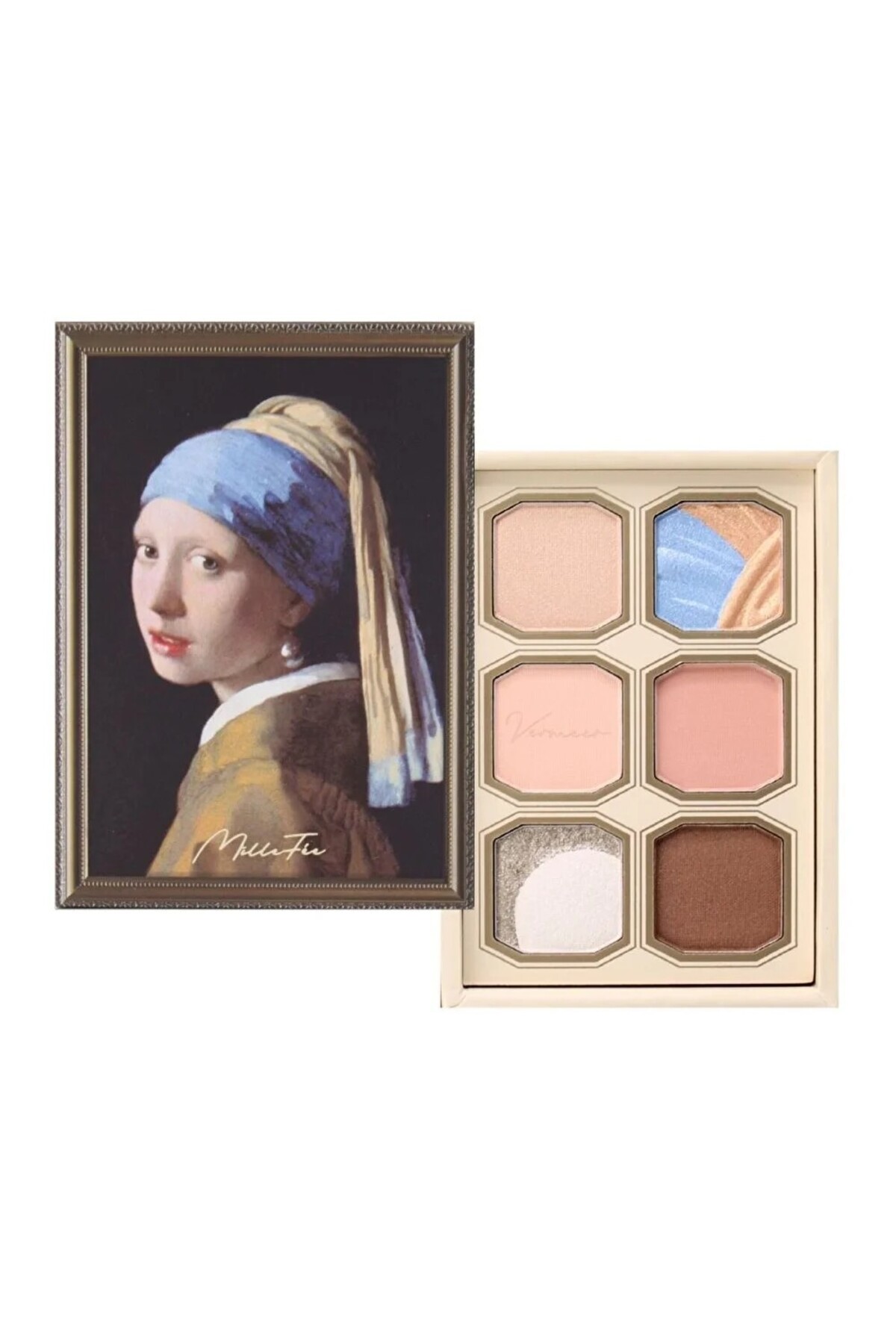 MilleFee Painting İpeksi Dokulu Göz Farı Paleti 13 Girl With a Pearl — رنگارنگ MS11454551512154